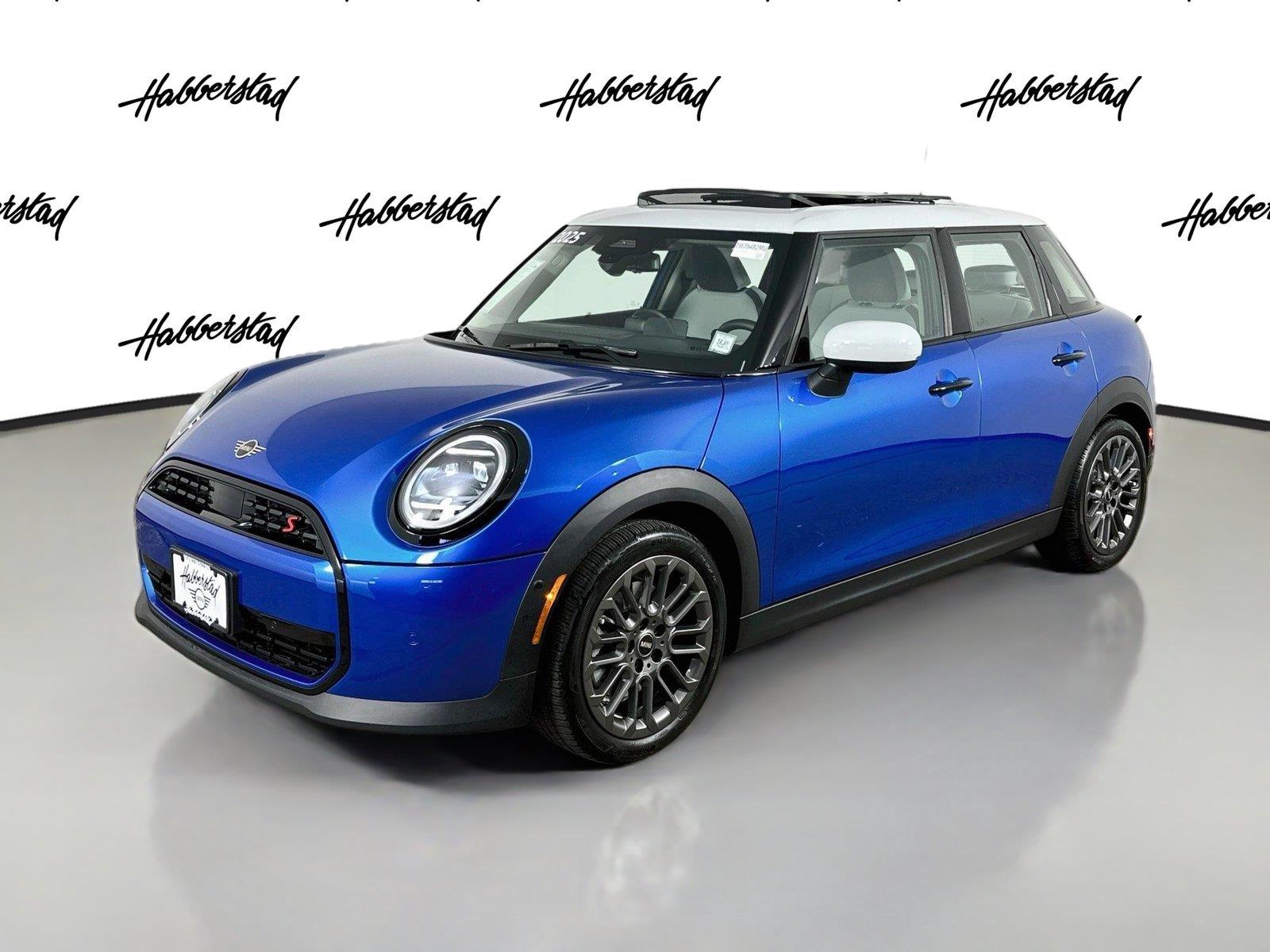 Icy Sunshine Blue Metallic 2025 MINI Cooper Hatchback Front-Wheel Drive 7-Speed Dual Clutch
