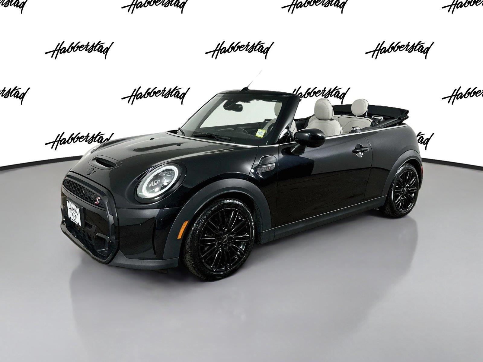 Midnight Black II 2024 MINI Cooper Convertible Front-Wheel Drive 7-Speed Dual Clutch