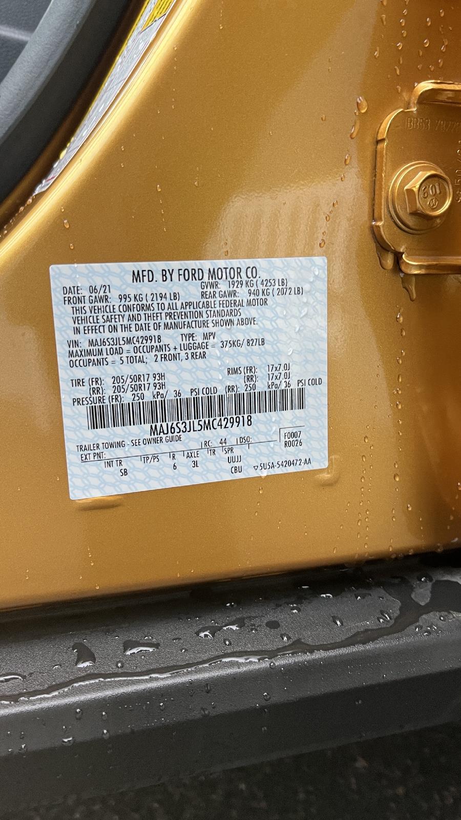 2021 Ford Ecosport SES Queen City Motors