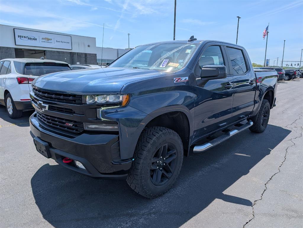 Used 2021 Northsky Blue Metallic Chevrolet LT Trail Boss image 4