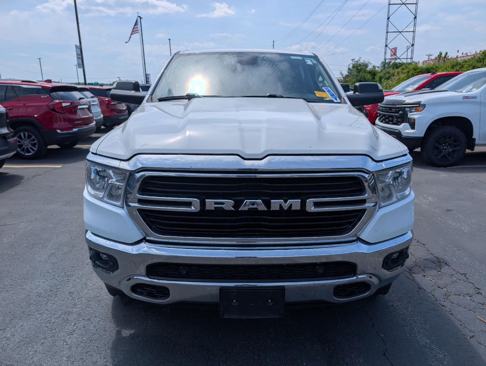 Used 2019 Bright White Clearcoat Ram Big Horn/Lone Star image 2