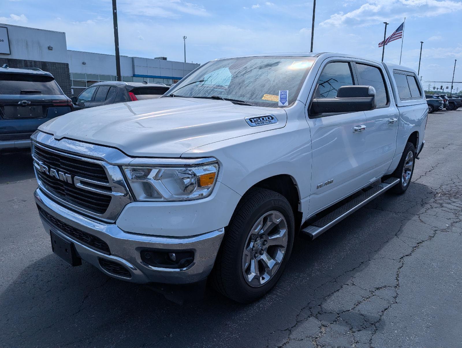 Used 2019 Bright White Clearcoat Ram Big Horn/Lone Star image 4