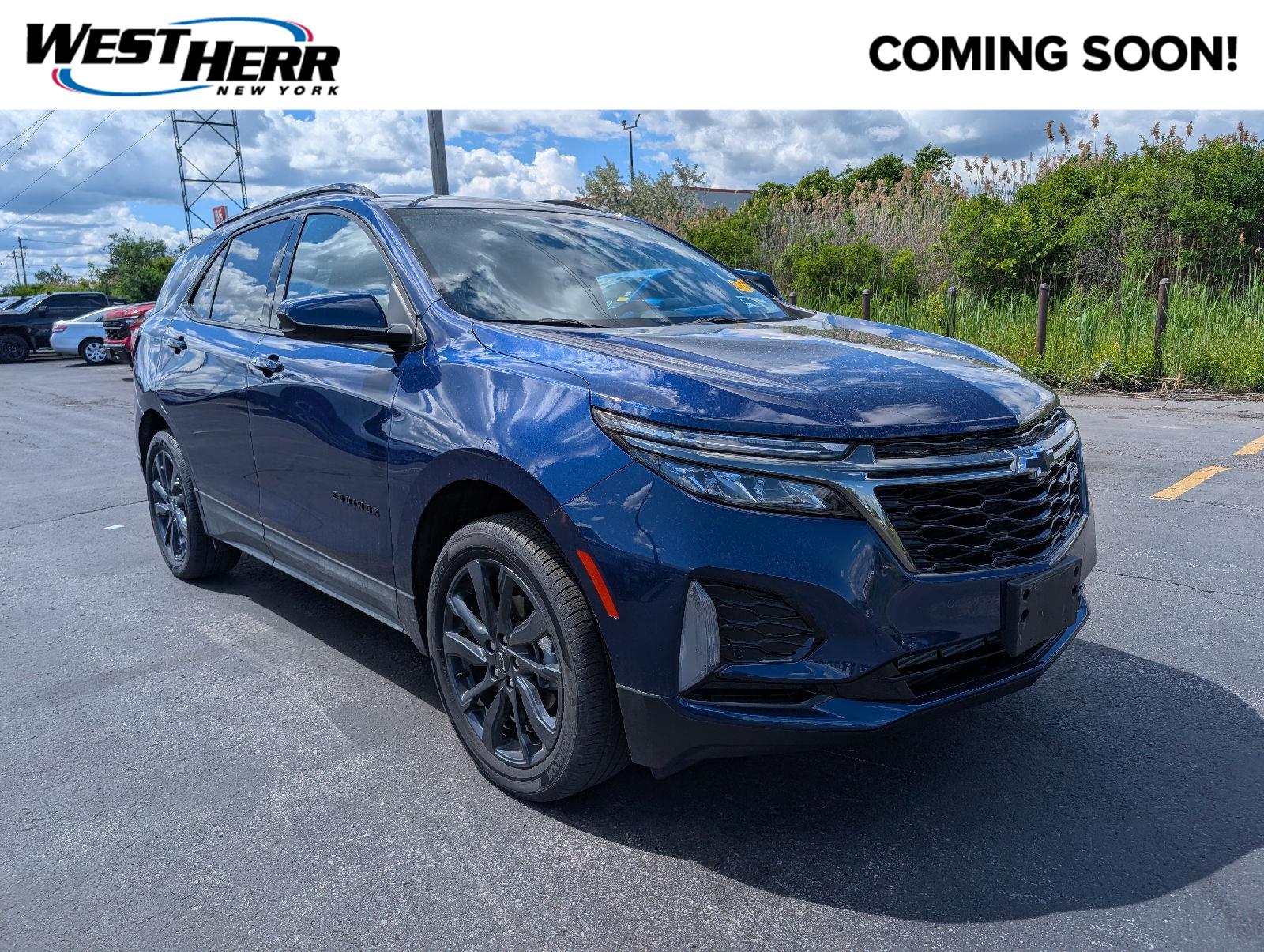 Blue Glow Metallic 2023 Chevrolet Equinox SUV / Crossover Four-Wheel Drive 6-Speed Automatic Overdrive