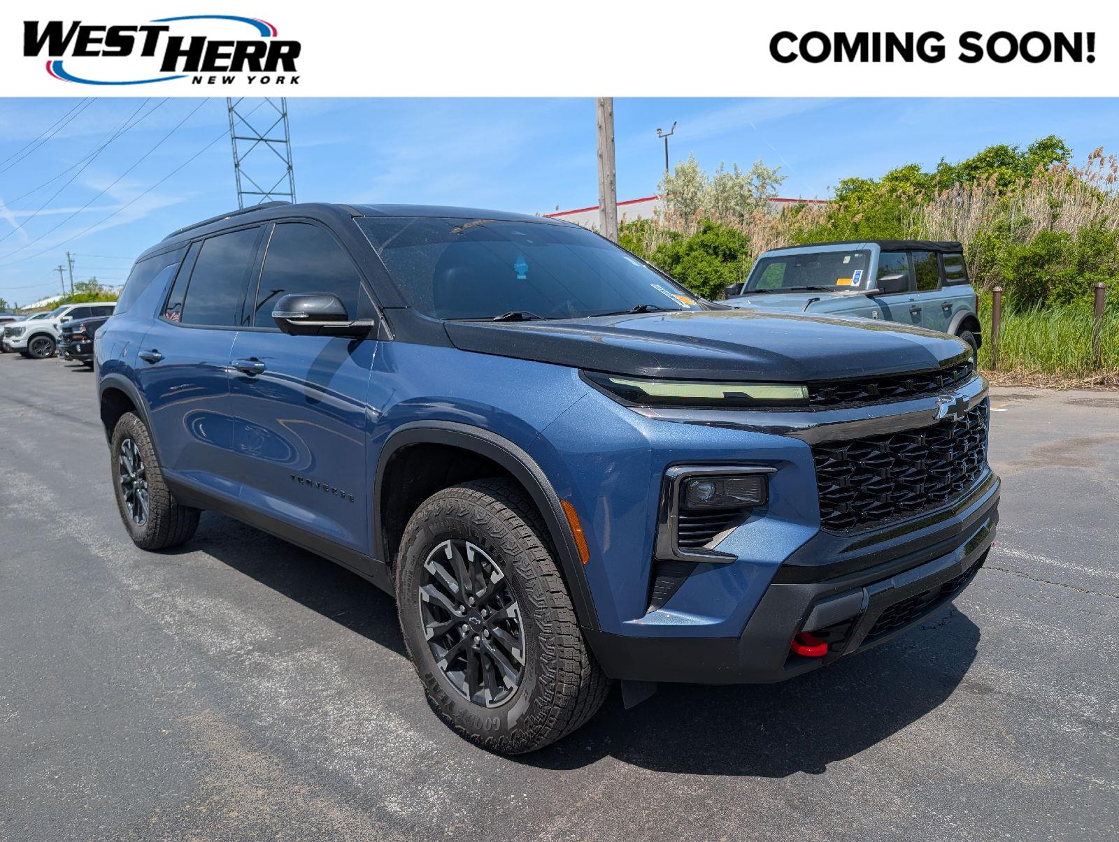 Lakeshore Blue Metallic 2024 Chevrolet Traverse Z71 AWD SUV / Crossover Four-Wheel Drive 8-Speed Automatic