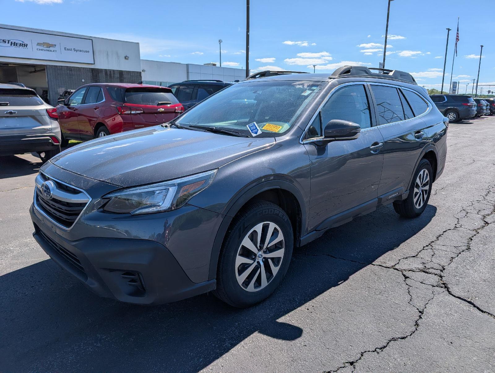 Used 2020 Magnetite Gray Metallic Subaru Premium image 4