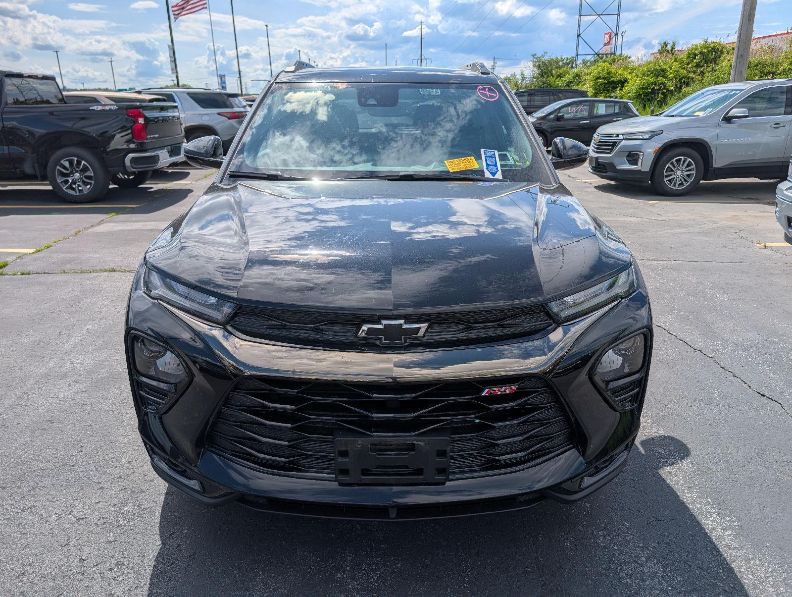 Used 2023 Mosaic Black Metallic Chevrolet RS image 2