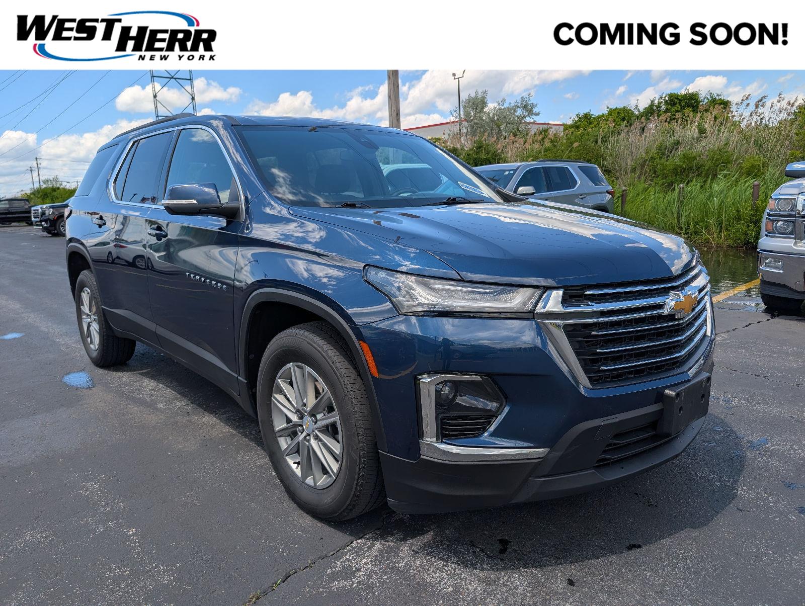Northsky Blue Metallic 2023 Chevrolet Traverse SUV / Crossover Four-Wheel Drive 9-Speed Automatic