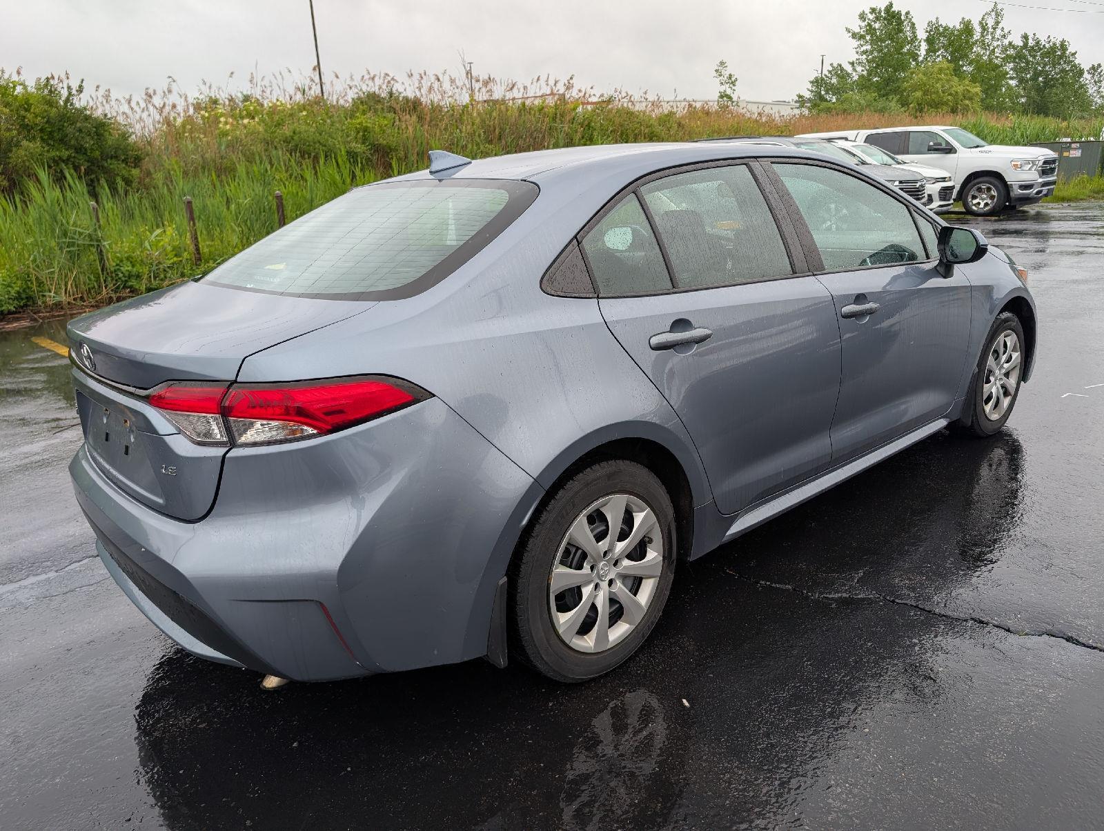 Used 2022 Celestite Gray Metallic Toyota LE image 10