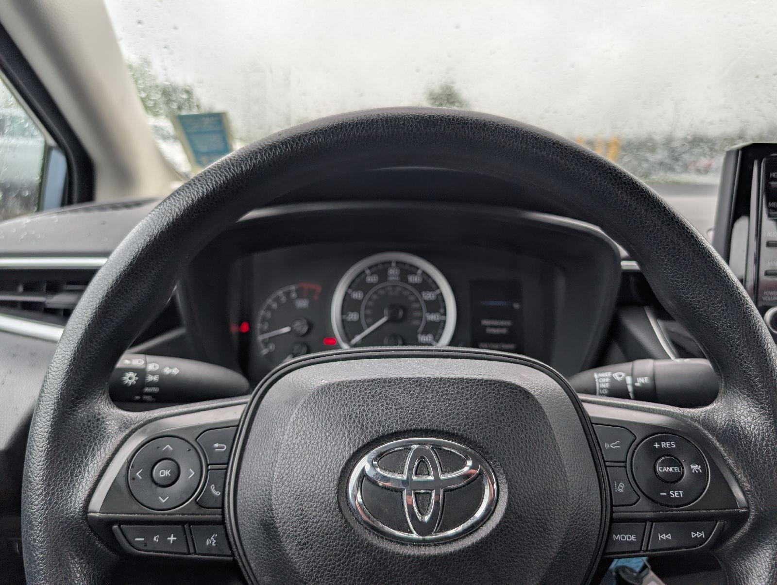 Used 2022 Celestite Gray Metallic Toyota LE image 16