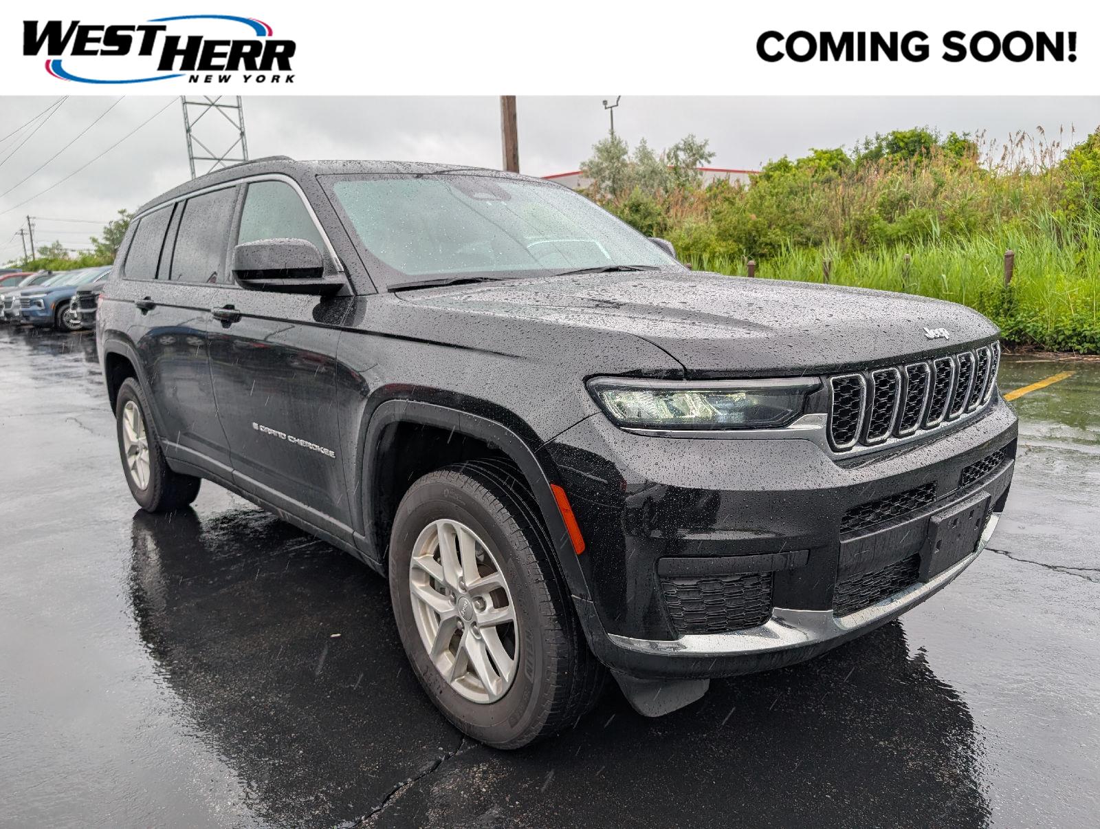 Diamond Black Crystal Pearlcoat 2025 Jeep Grand Cherokee L SUV / Crossover Four-Wheel Drive 8-Speed Automatic