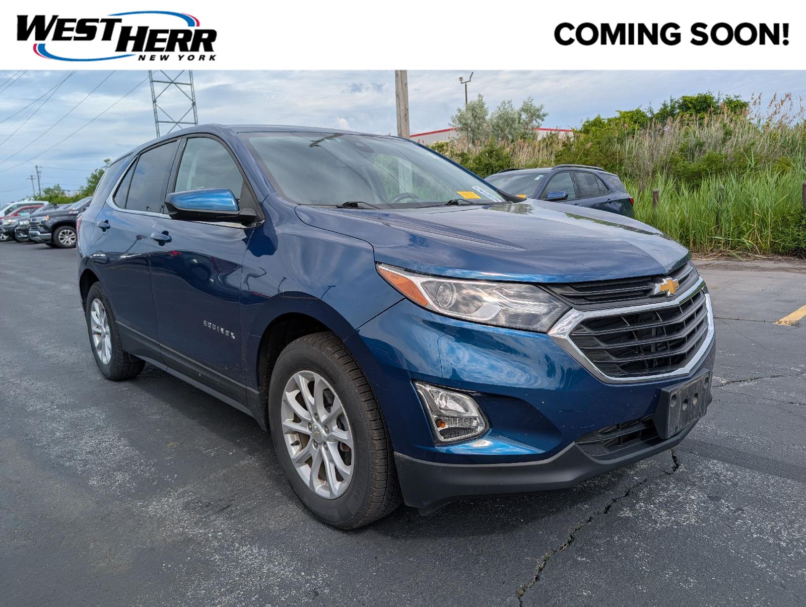 Pacific Blue Metallic 2020 Chevrolet Equinox SUV / Crossover Four-Wheel Drive 6-Speed Automatic