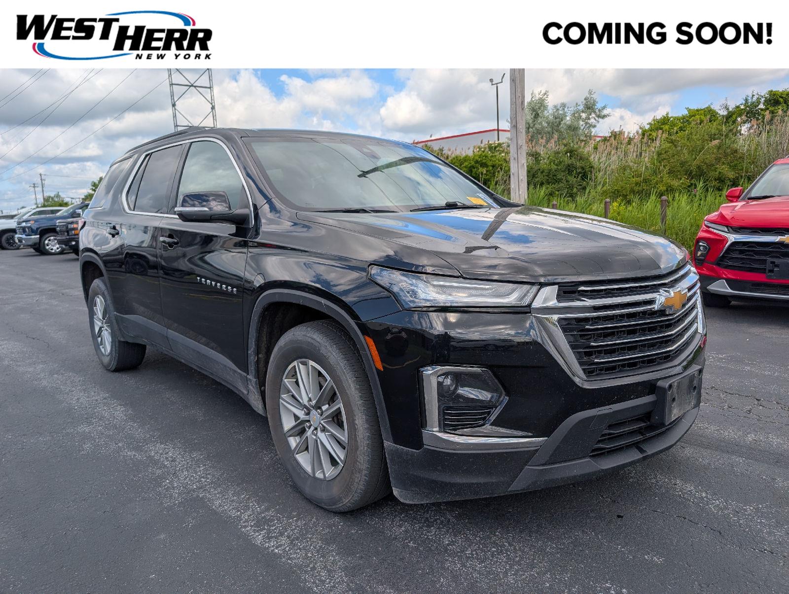 Mosaic Black Metallic 2023 Chevrolet Traverse SUV / Crossover Four-Wheel Drive 9-Speed Automatic