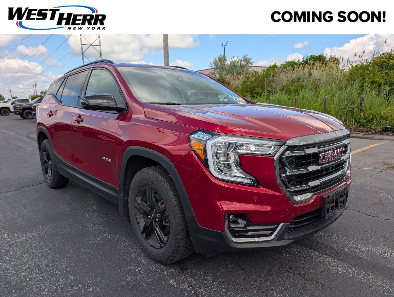 Volcanic Red Tintcoat 2024 GMC Terrain SUV / Crossover All-Wheel Drive 9-Speed Automatic