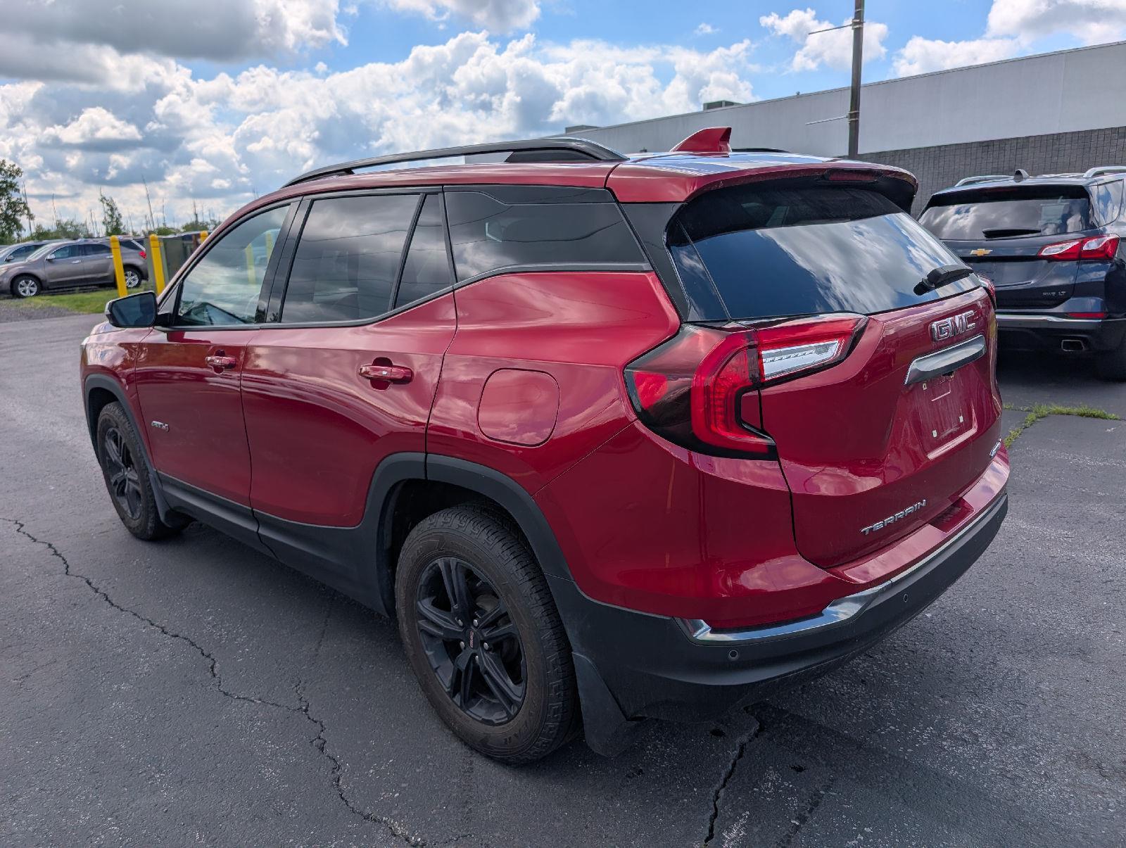 Used 2024 Volcanic Red Tintcoat GMC AT4 image 6