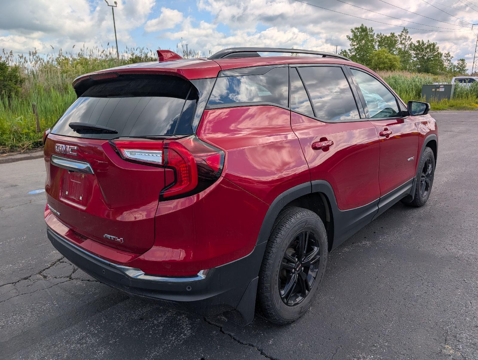 Used 2024 Volcanic Red Tintcoat GMC AT4 image 10