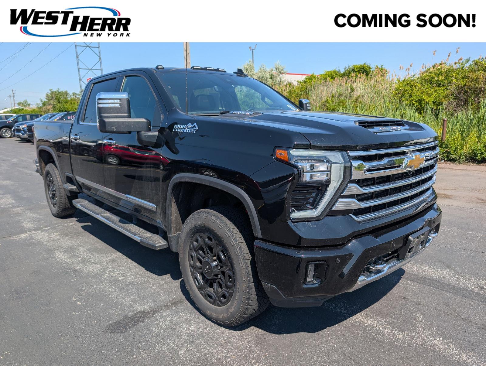 Black 2024 Chevrolet Silverado 2500HD Pickup Truck Four-Wheel Drive Automatic