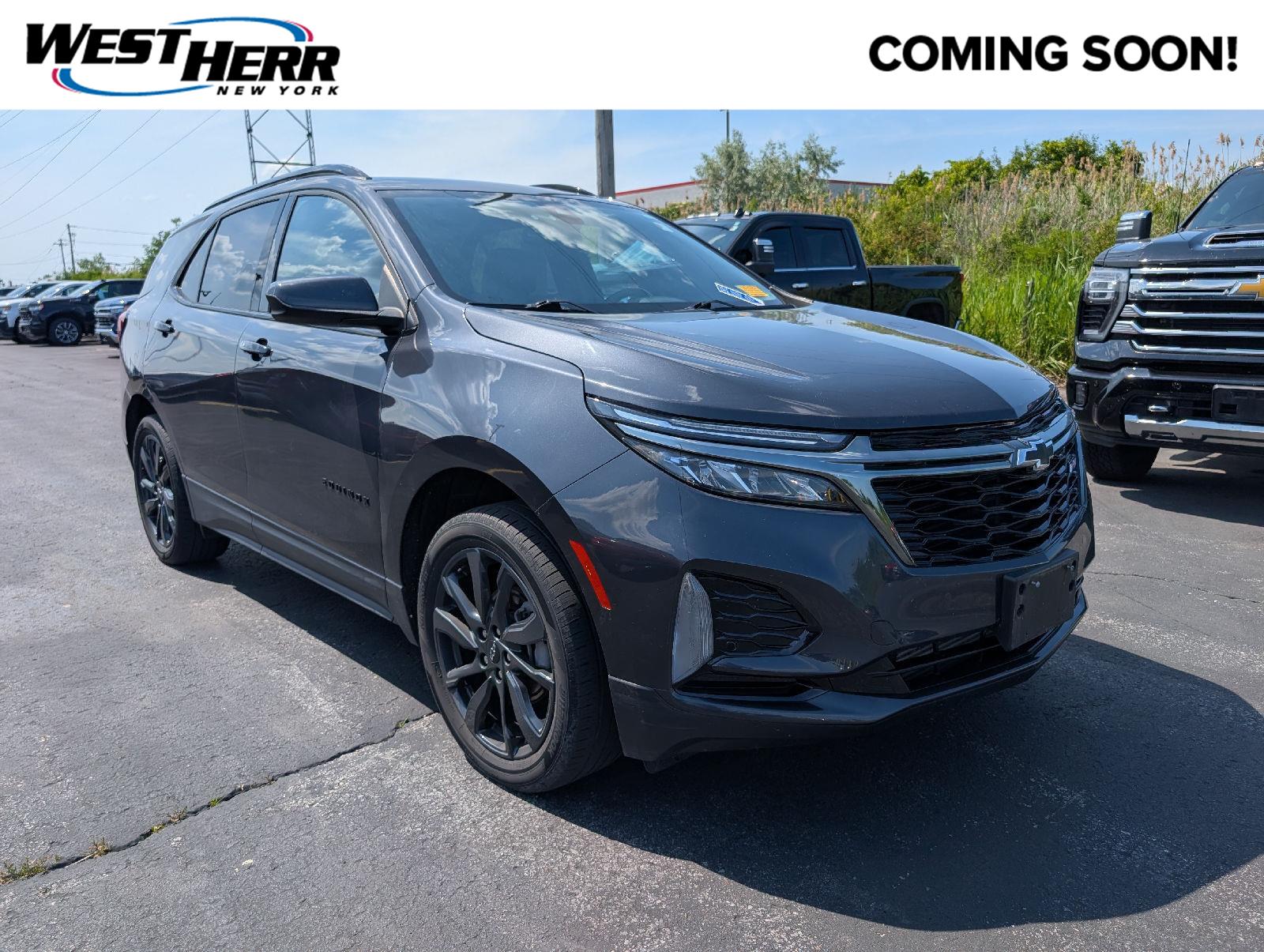 Iron Gray Metallic 2022 Chevrolet Equinox SUV / Crossover Four-Wheel Drive 6-Speed Automatic Overdrive