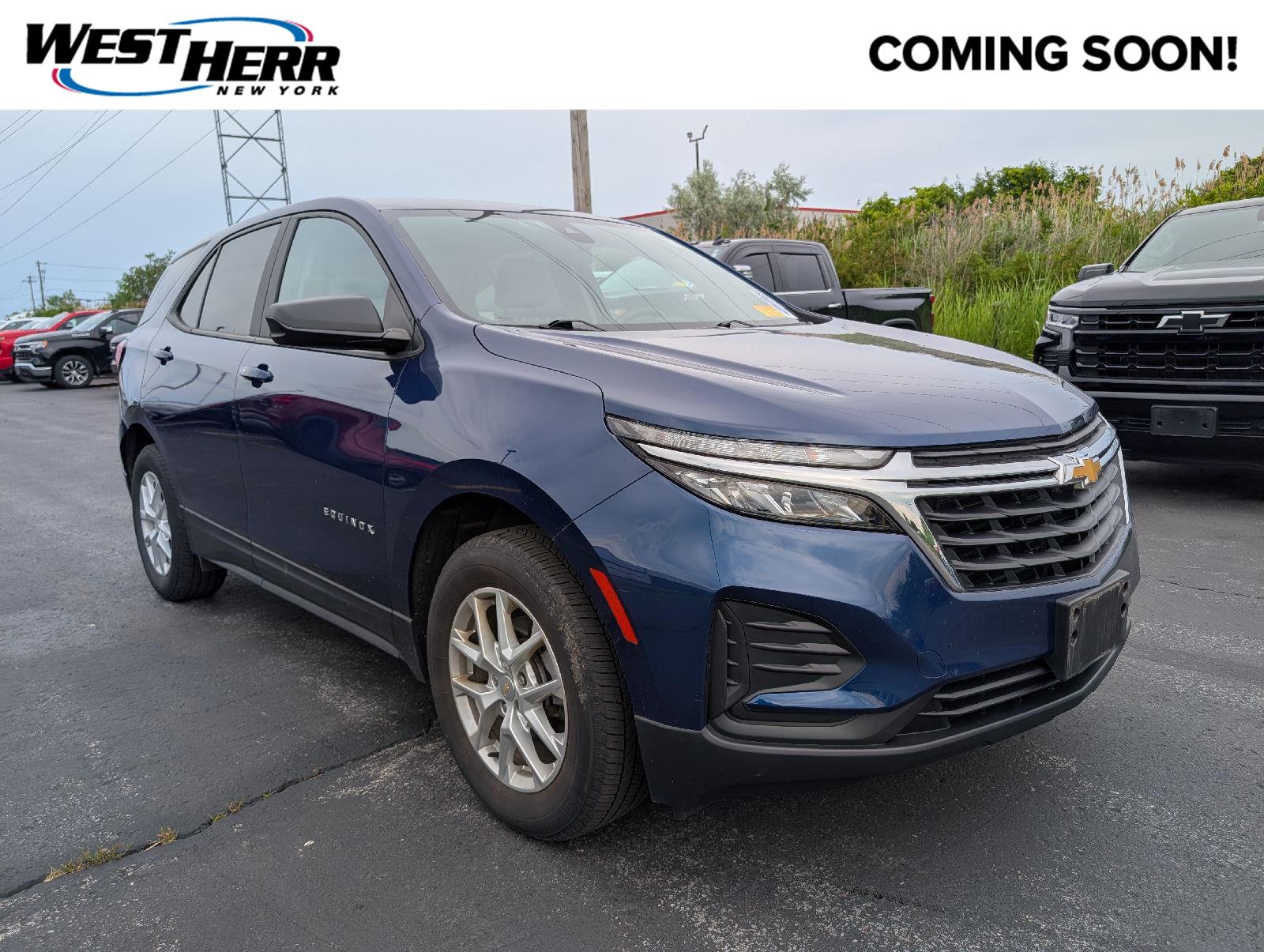 Blue Glow Metallic 2023 Chevrolet Equinox SUV / Crossover Four-Wheel Drive 6-Speed Automatic