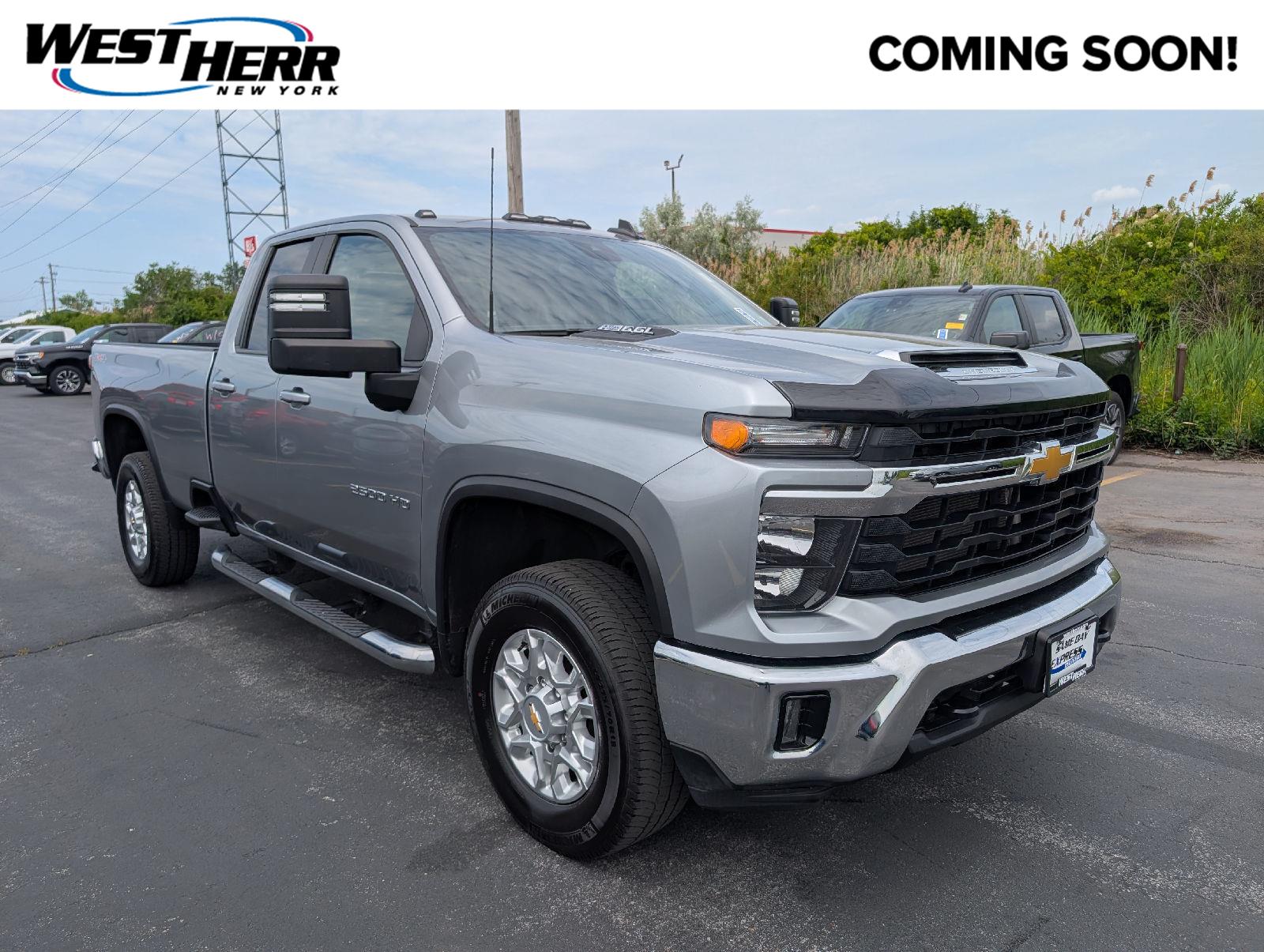 Sterling Gray Metallic 2024 Chevrolet Silverado 2500HD Pickup Truck Four-Wheel Drive Automatic