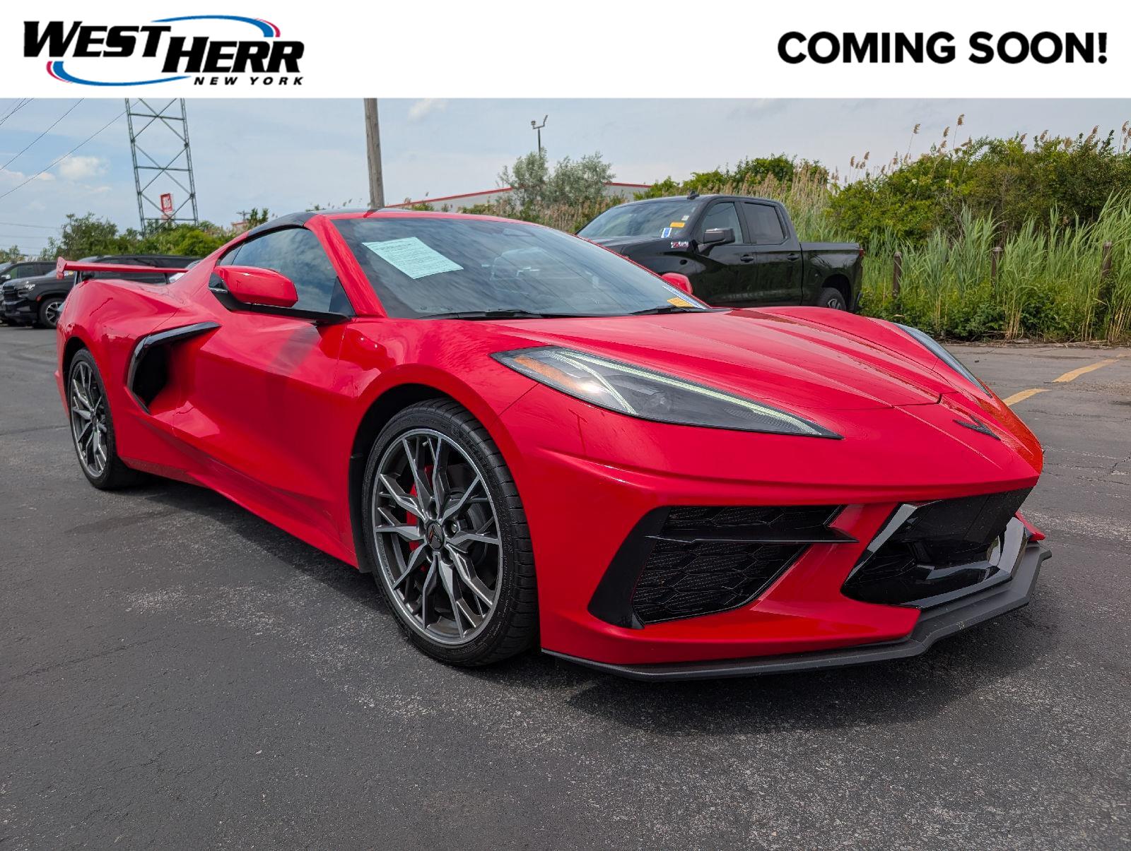 Torch Red 2024 Chevrolet Corvette Coupe Rear-Wheel Drive 8-Speed Dual Clutch