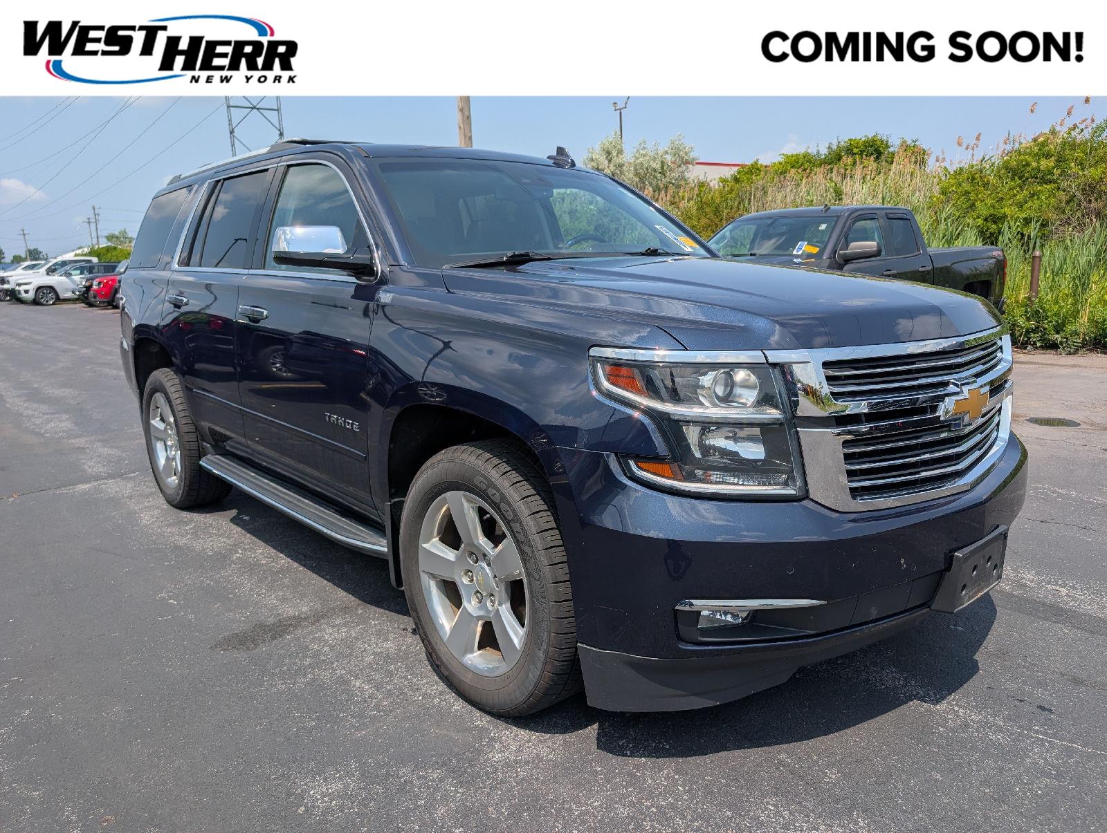 Blue Velvet Metallic 2019 Chevrolet Tahoe SUV / Crossover Four-Wheel Drive 6-Speed Automatic