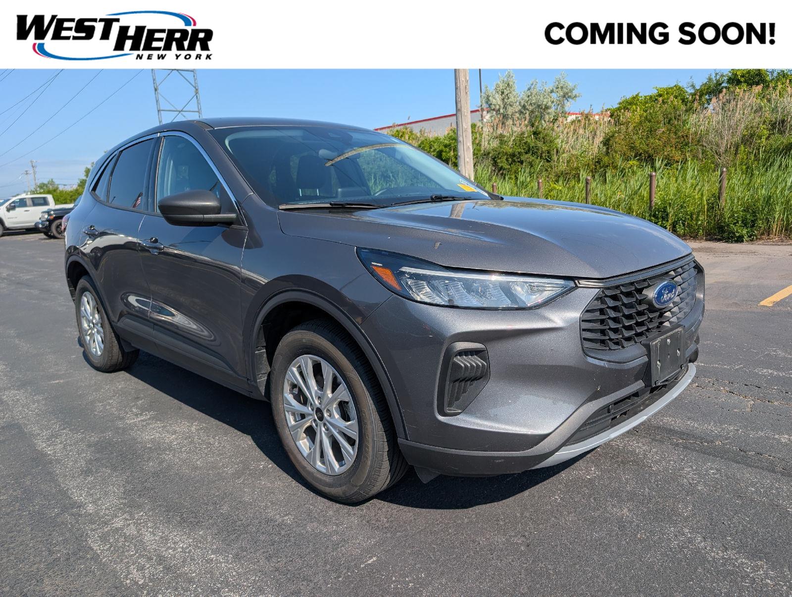 Carbonized Gray 2024 Ford Escape SUV / Crossover All-Wheel Drive 8-Speed Automatic