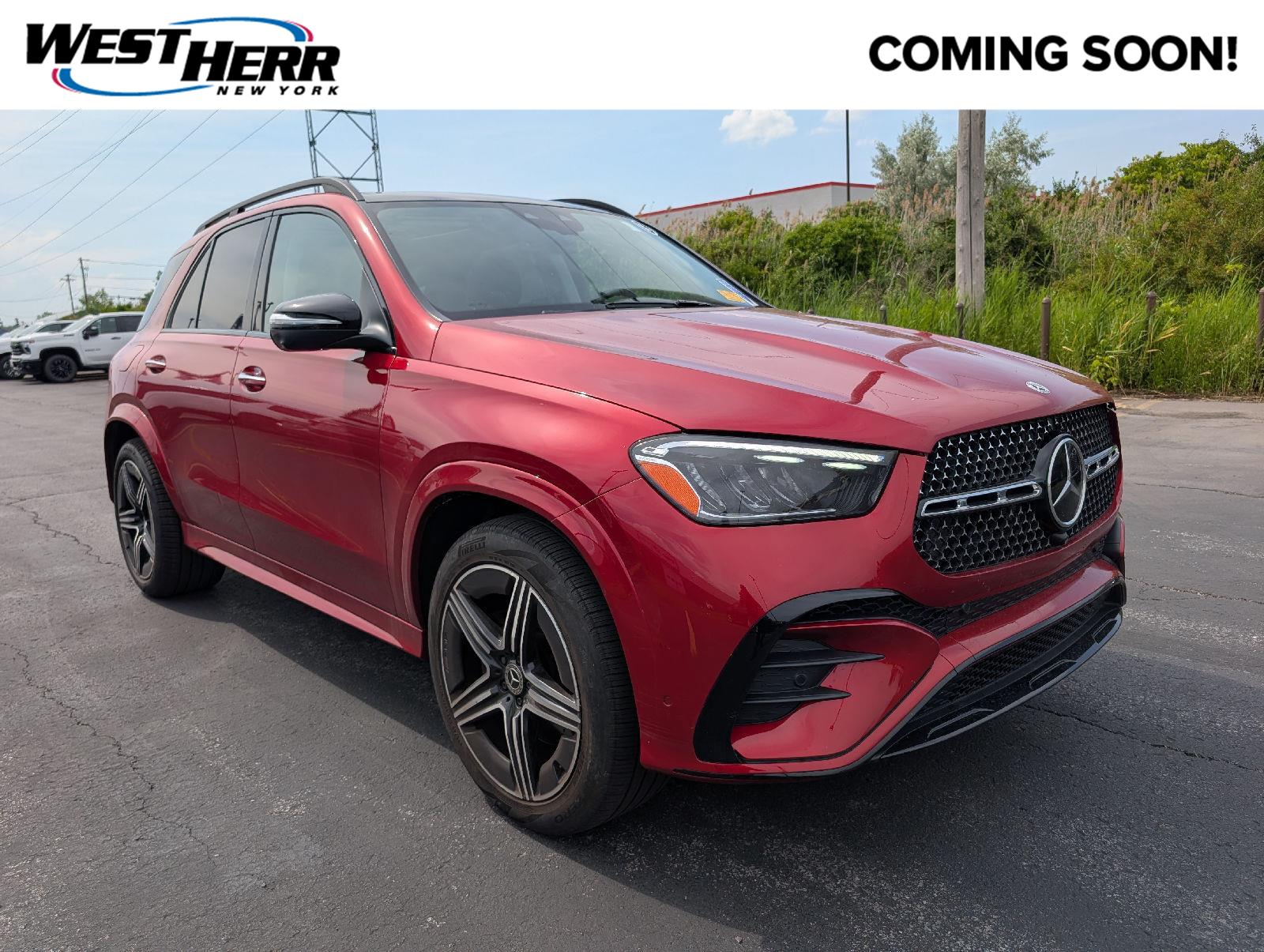 MANUFAKTUR Cardinal Red Metallic 2024 Mercedes-Benz GLE SUV / Crossover All-Wheel Drive Automatic
