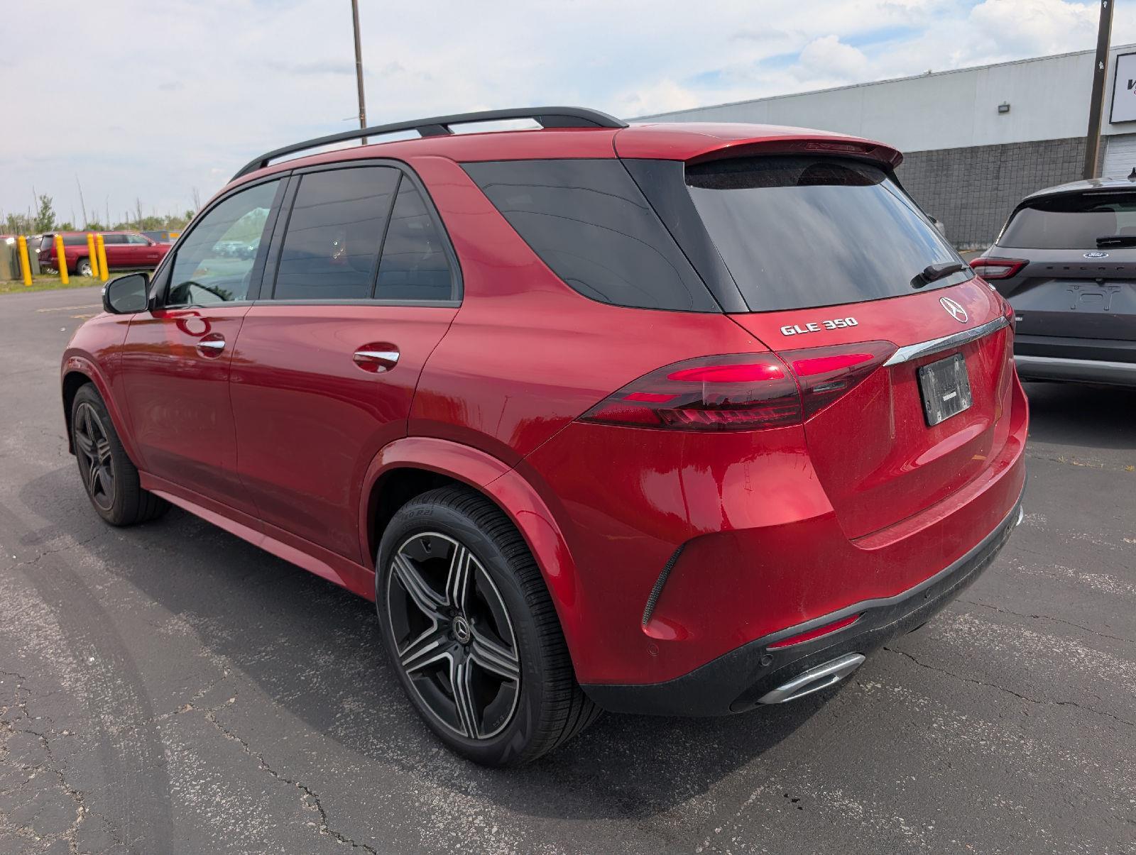 Used 2024 MANUFAKTUR Cardinal Red Metallic Mercedes-Benz GLE 350 image 6