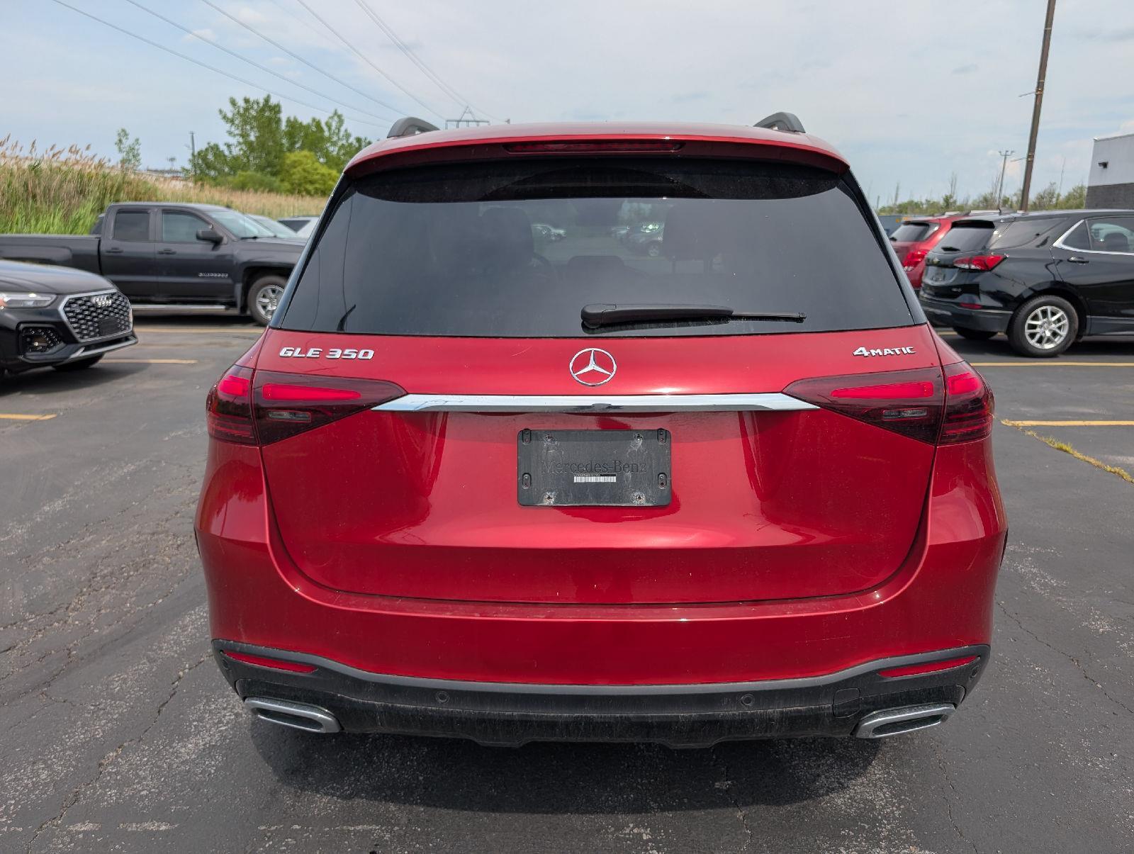Used 2024 MANUFAKTUR Cardinal Red Metallic Mercedes-Benz GLE 350 image 7