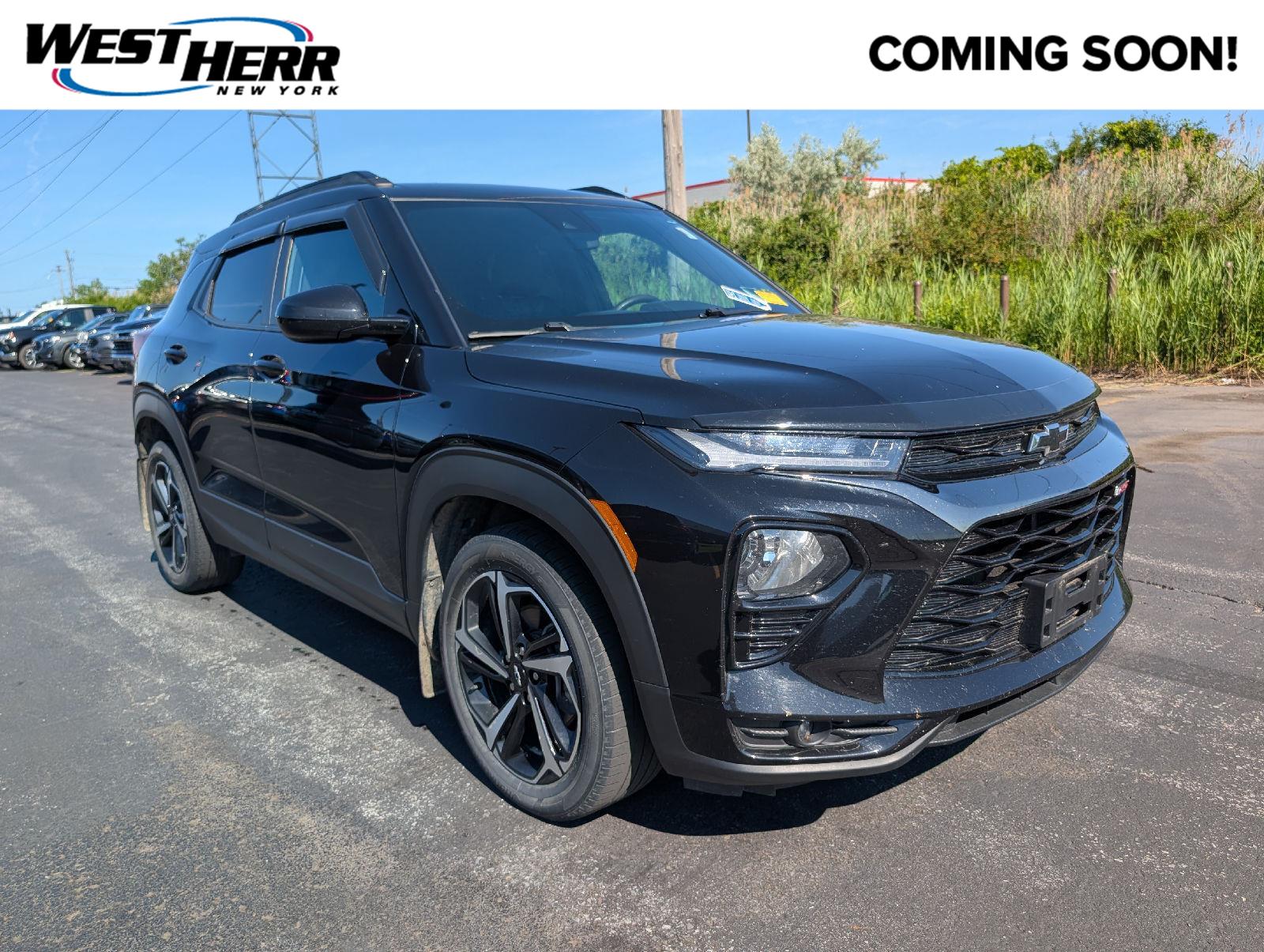 Mosaic Black Metallic 2022 Chevrolet Trailblazer SUV / Crossover Front-Wheel Drive Continuously Variable Transmission