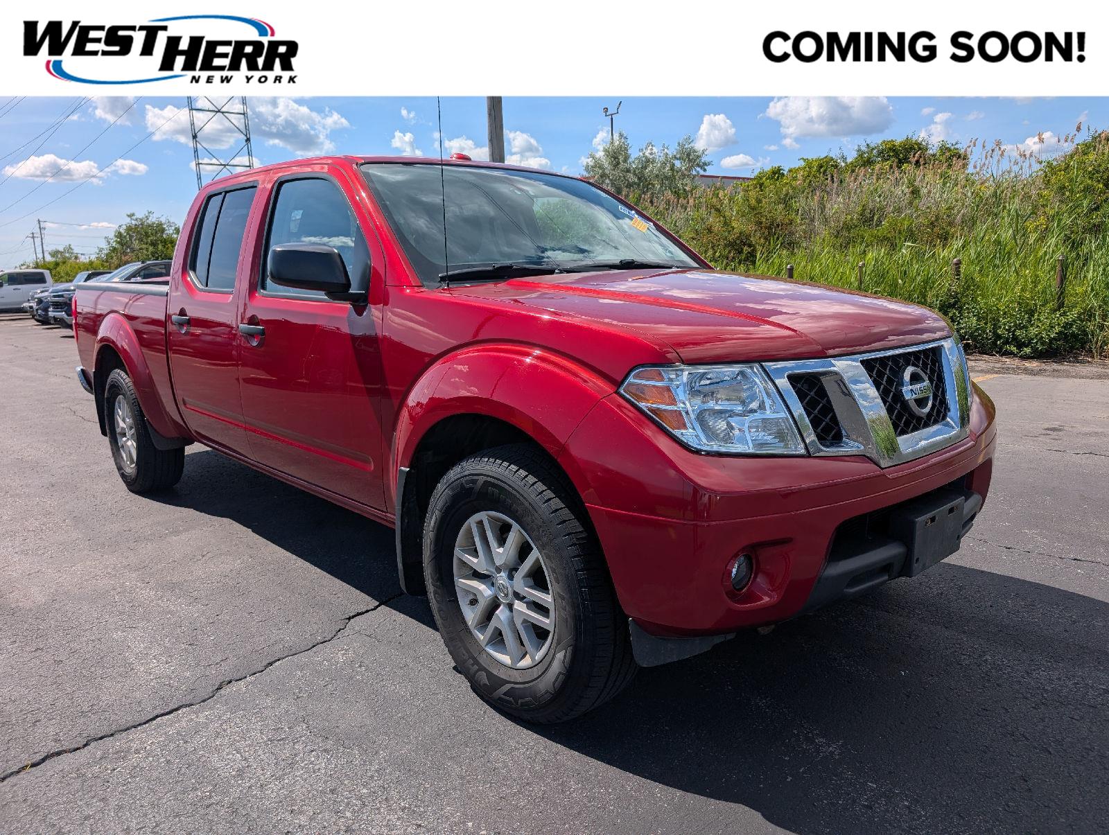 Lava Red 2016 Nissan Frontier Pickup Truck Four-Wheel Drive Automatic