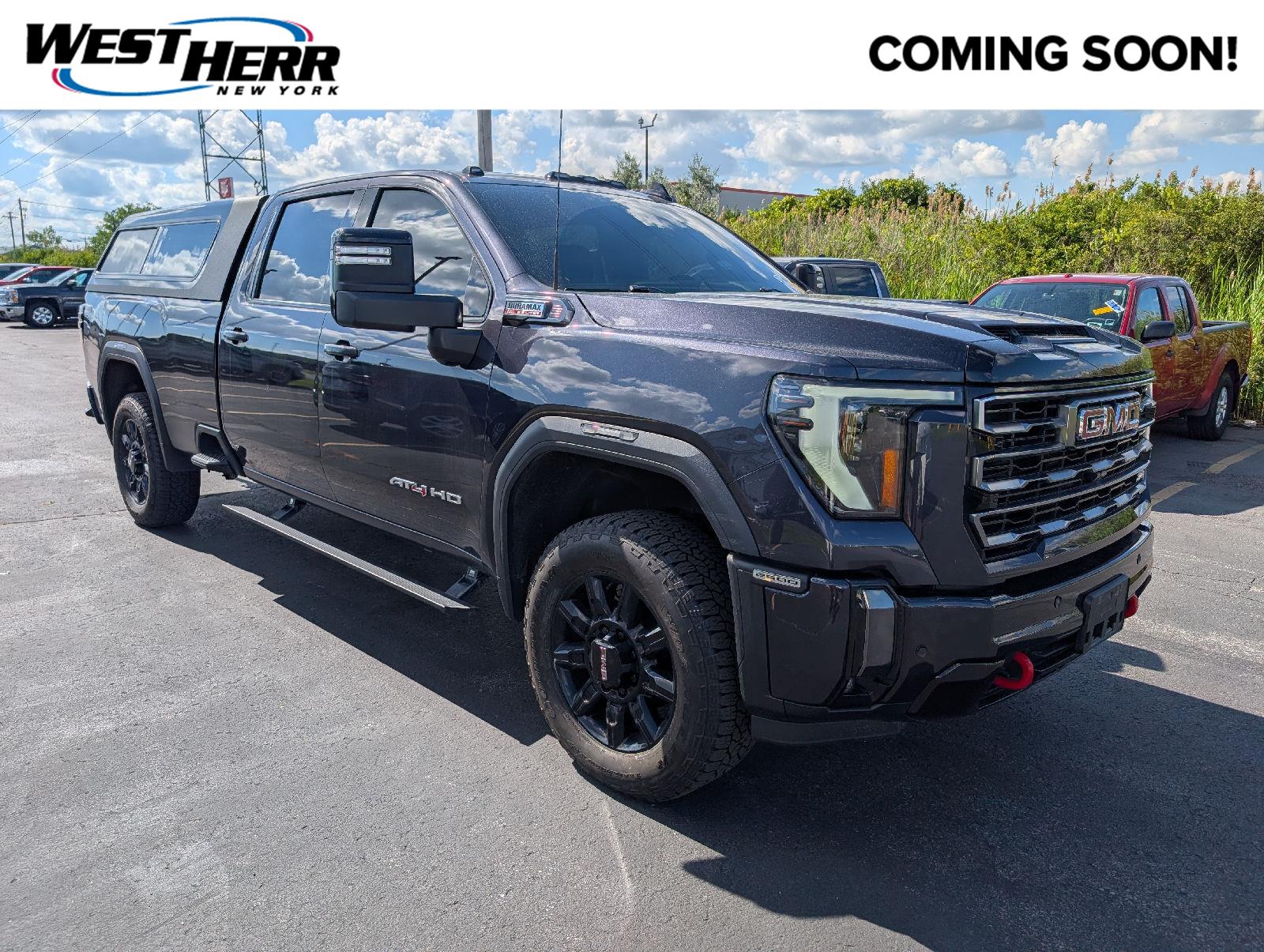 Titanium Rush Metallic 2024 GMC Sierra 2500HD Pickup Truck Four-Wheel Drive Automatic