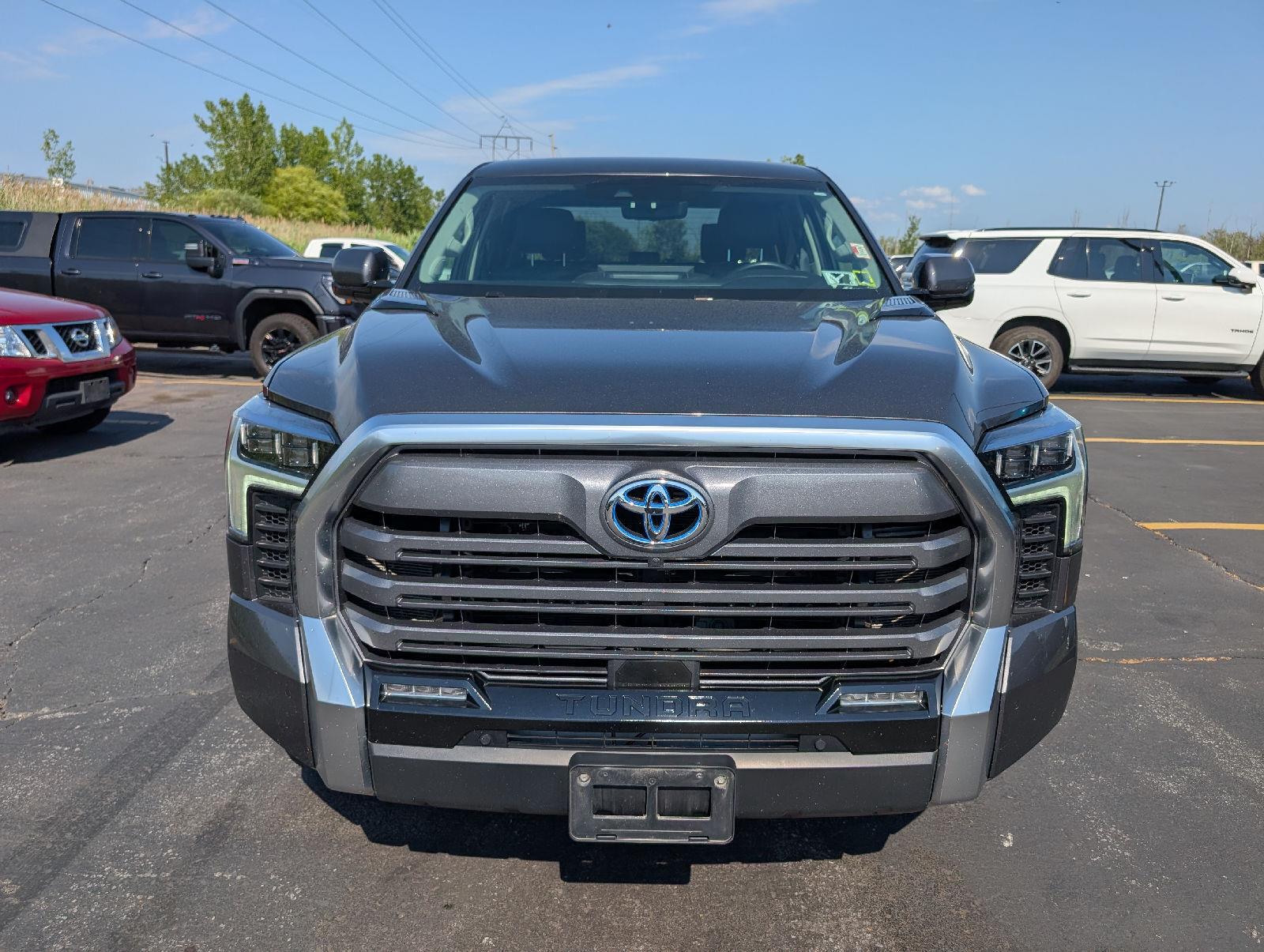 Used 2024 Magnetic Gray Metallic Toyota Limited Hybrid image 2