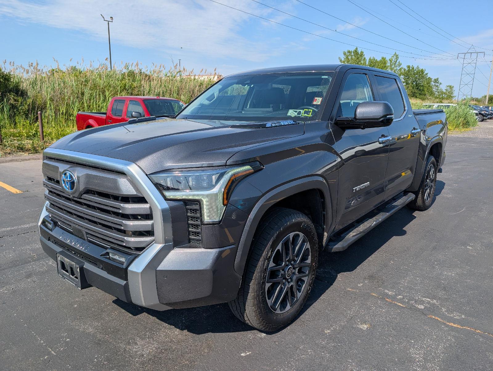 Used 2024 Magnetic Gray Metallic Toyota Limited Hybrid image 4
