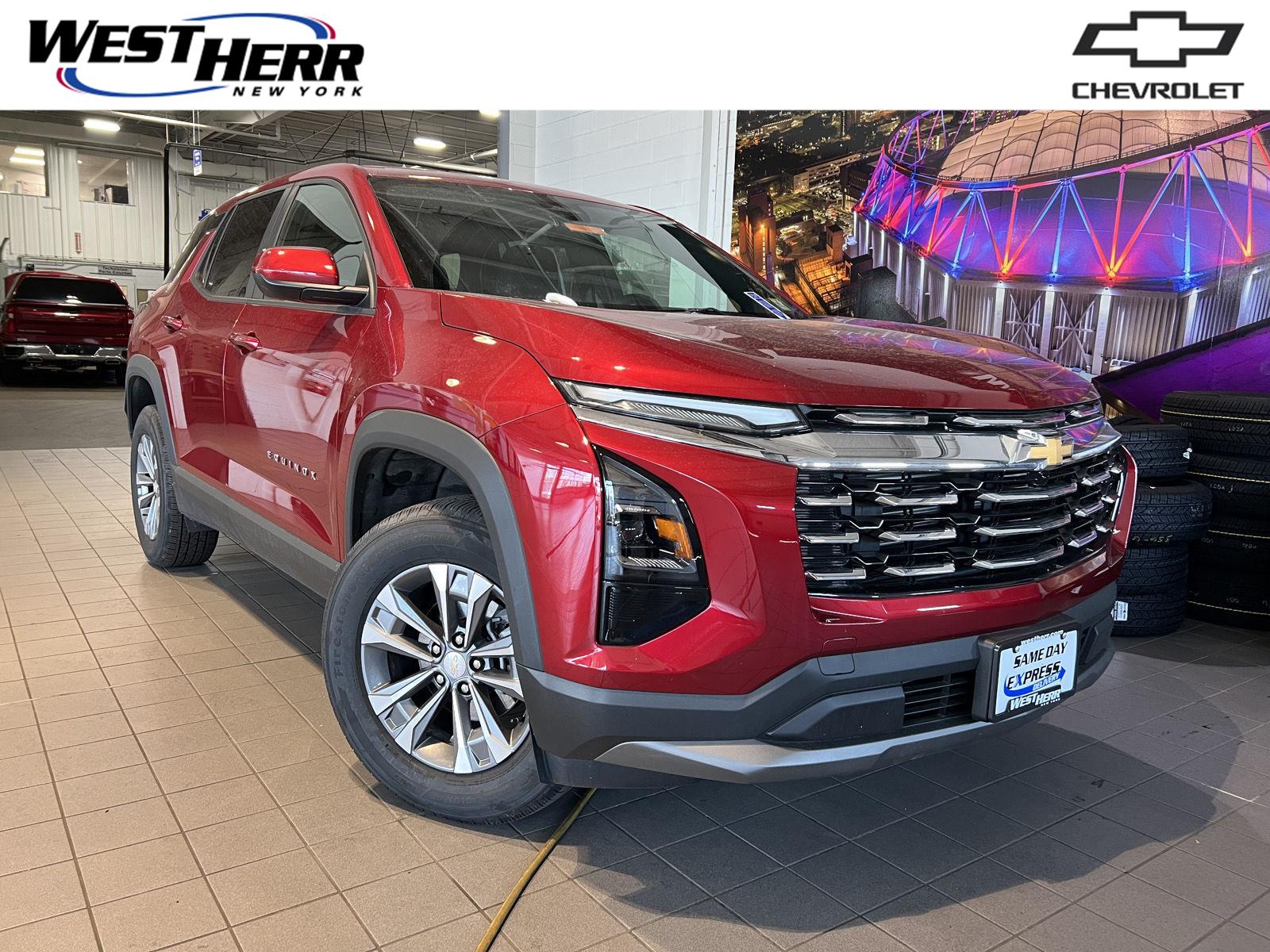 Radiant Red 2026 Chevrolet Equinox SUV / Crossover Front-Wheel Drive Continuously Variable Transmission