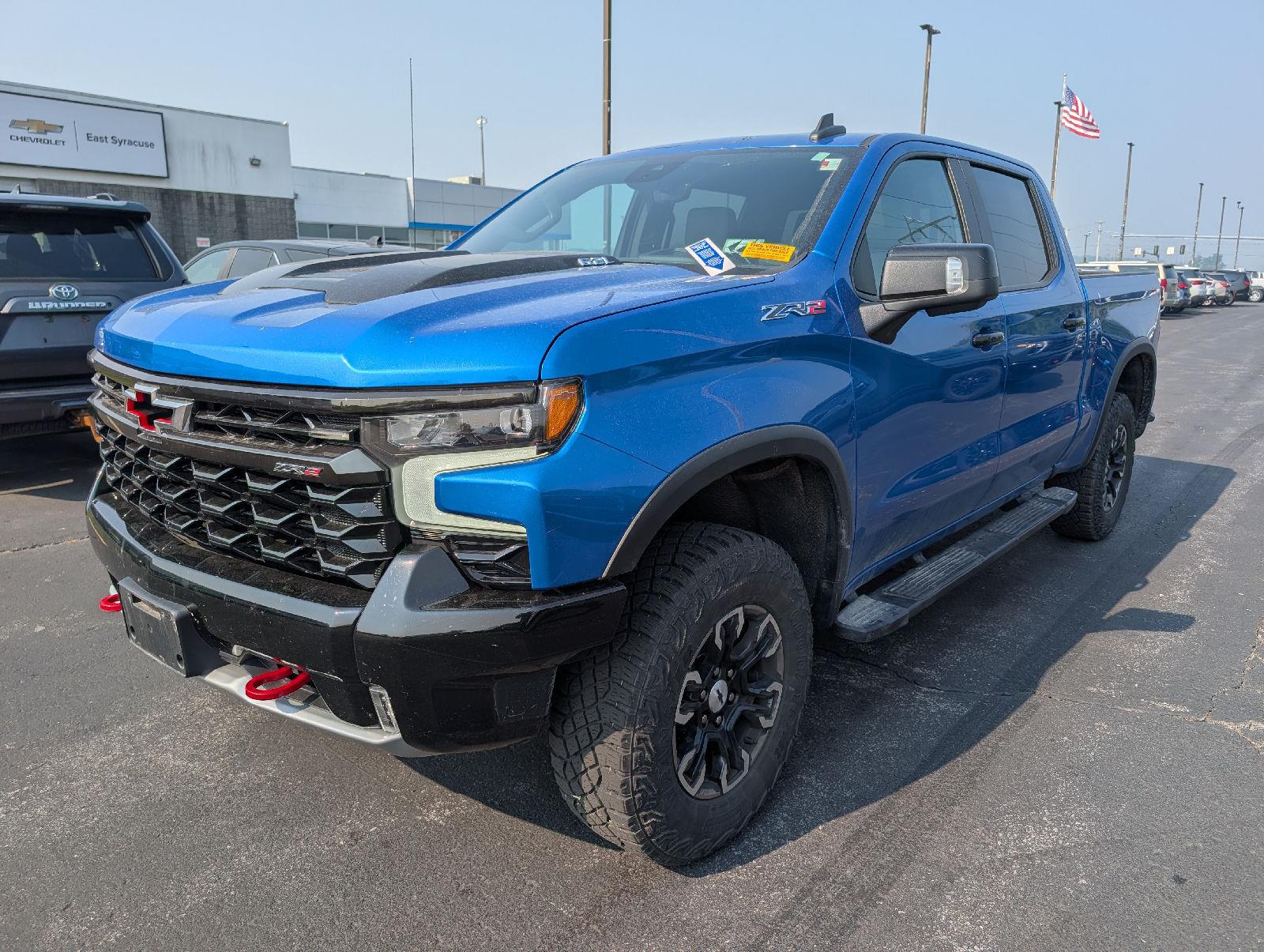 Used 2022 Glacier Blue Metallic Chevrolet ZR2 image 4