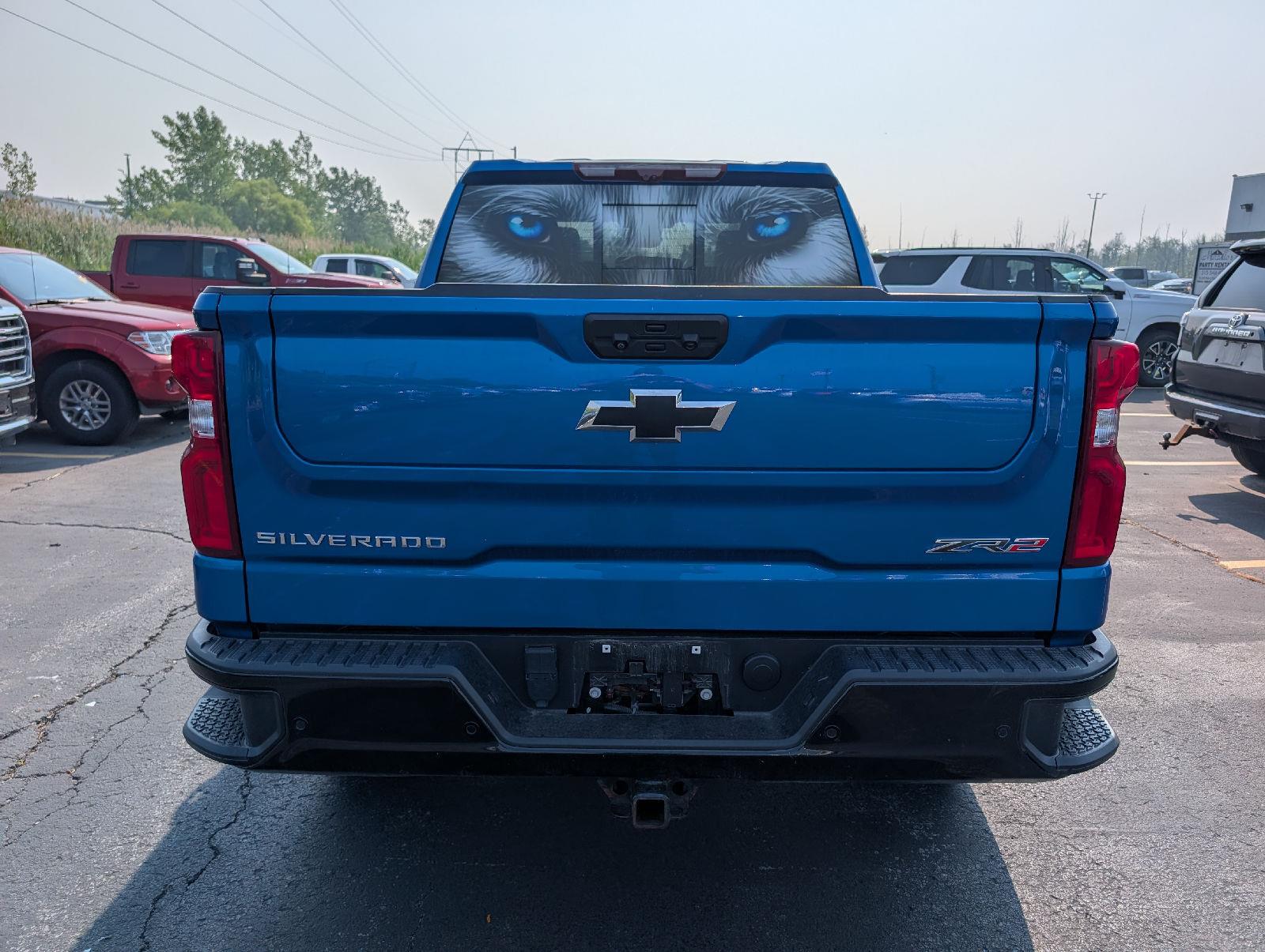 Used 2022 Glacier Blue Metallic Chevrolet ZR2 image 6