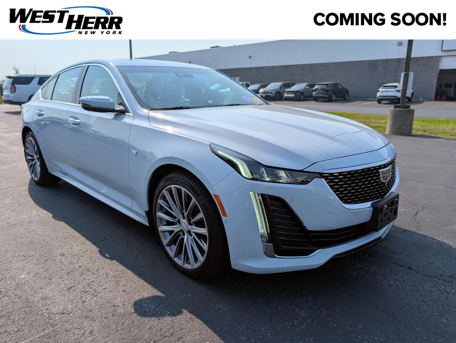 Diamond Sky Metallic 2022 Cadillac CT5 Sedan All-Wheel Drive Automatic