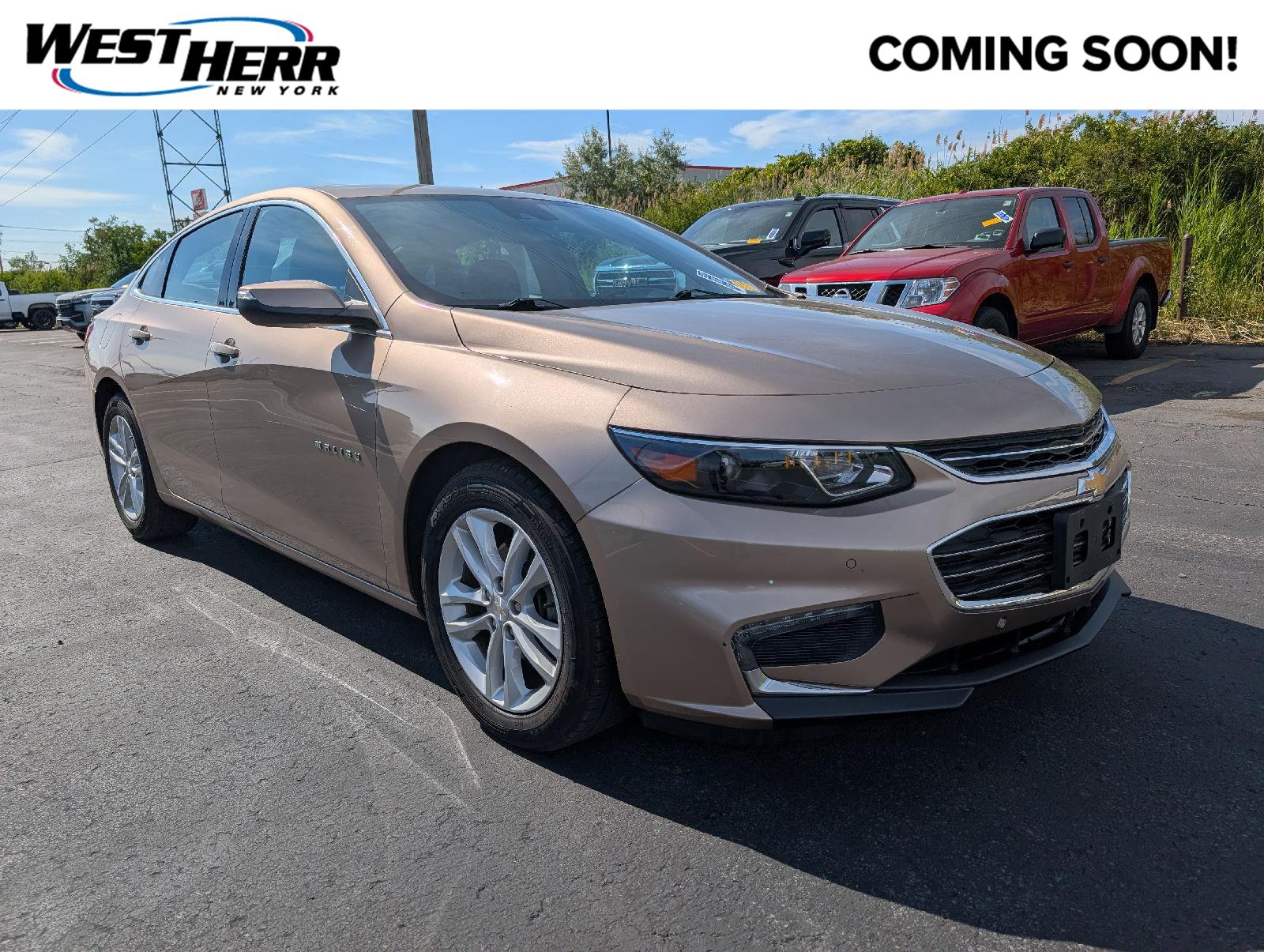 Sandy Ridge Metallic 2018 Chevrolet Malibu Sedan Front-Wheel Drive 6-Speed Automatic