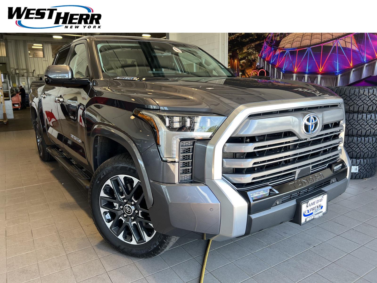 Magnetic Gray Metallic 2024 Toyota Tundra Hybrid Pickup Truck Four-Wheel Drive Automatic