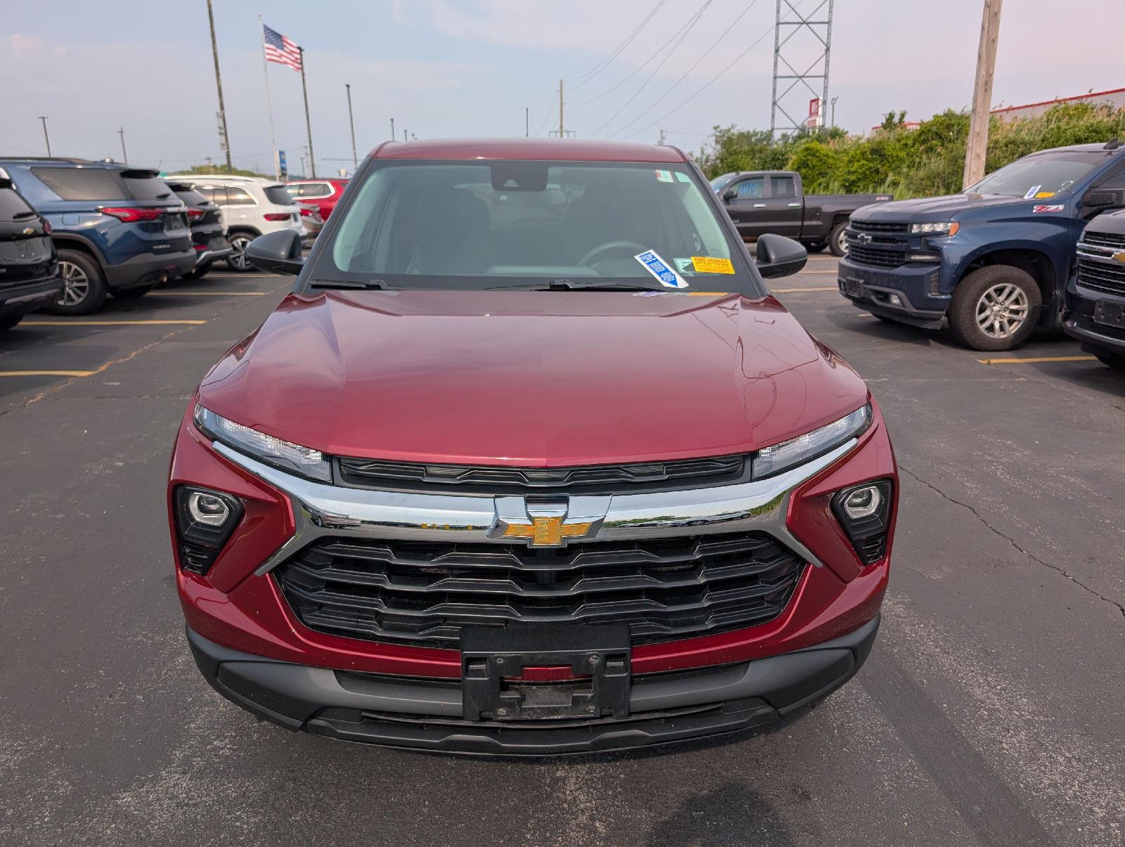 Used 2025 Crimson Metallic Chevrolet LS image 2