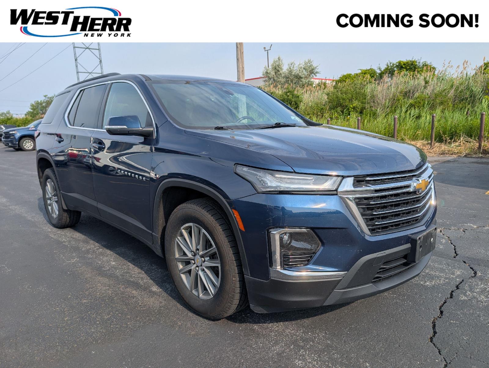 Northsky Blue Metallic 2023 Chevrolet Traverse SUV / Crossover Four-Wheel Drive 9-Speed Automatic