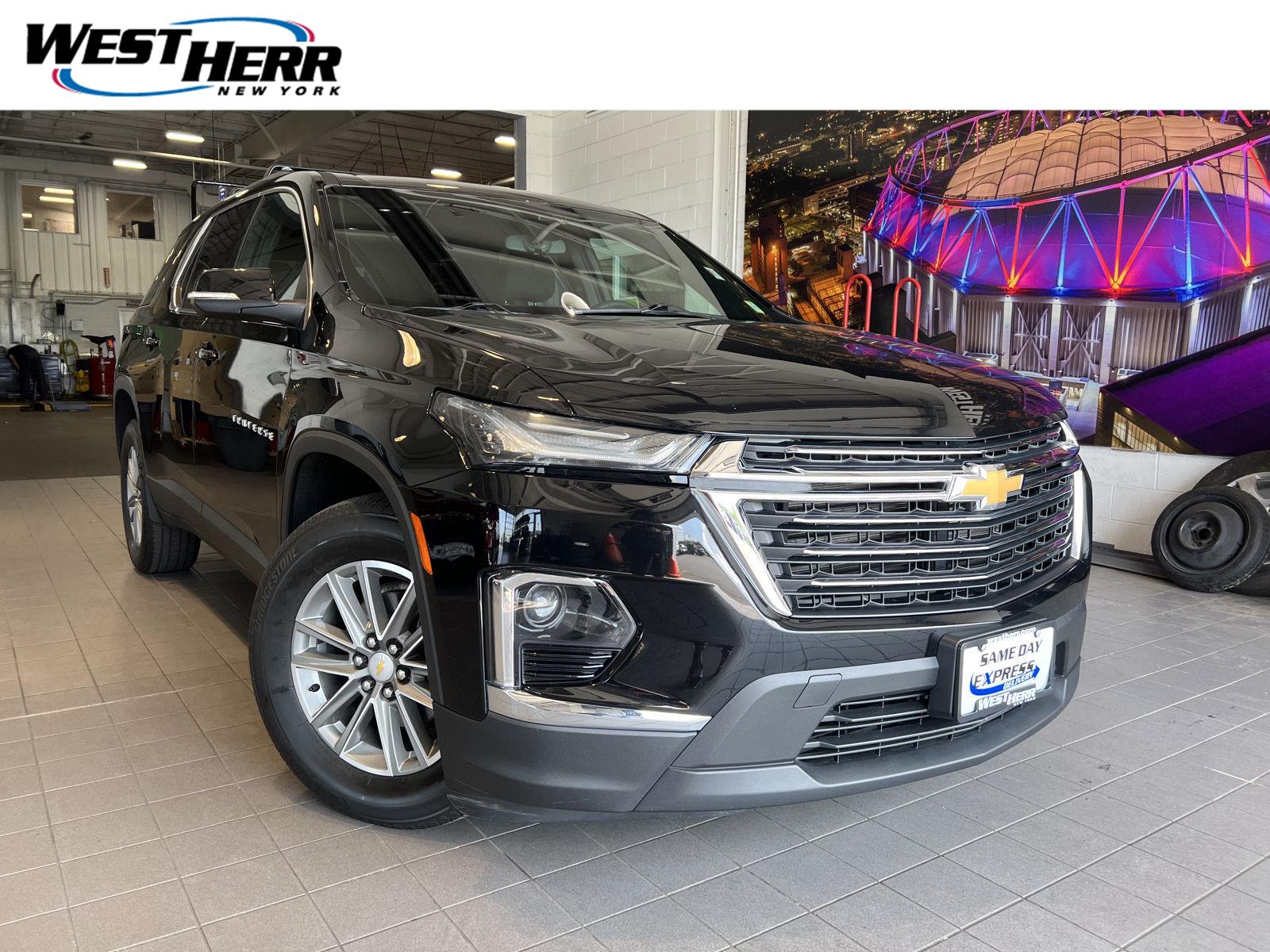 Mosaic Black Metallic 2023 Chevrolet Traverse SUV / Crossover Four-Wheel Drive 9-Speed Automatic
