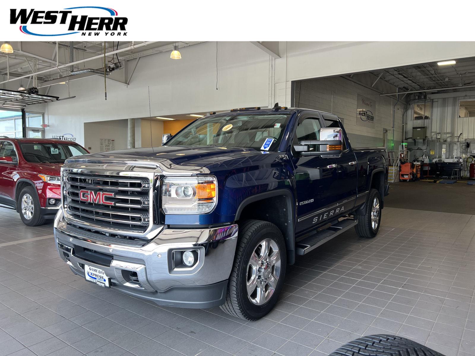 Stone Blue Metallic 2018 GMC Sierra 2500HD Pickup Truck Four-Wheel Drive 6-Speed Automatic