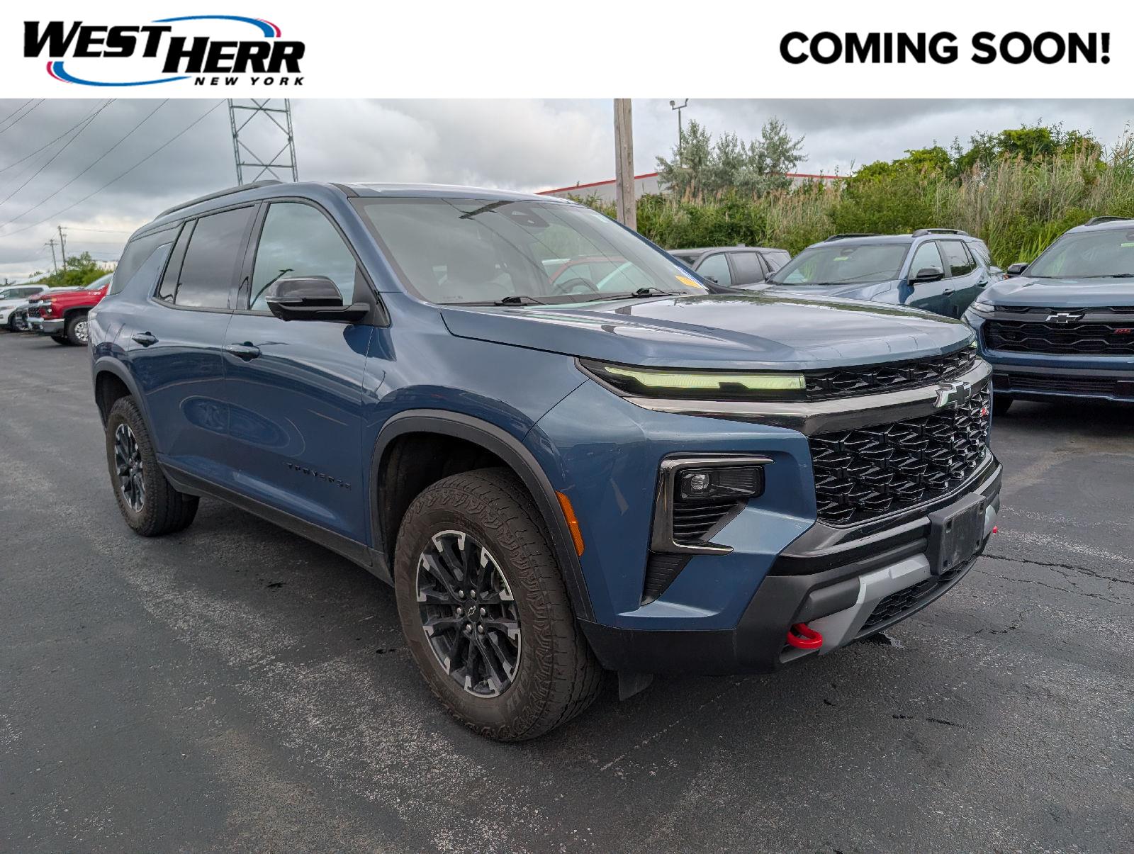 Lakeshore Blue Metallic 2024 Chevrolet Traverse SUV / Crossover Four-Wheel Drive 8-Speed Automatic