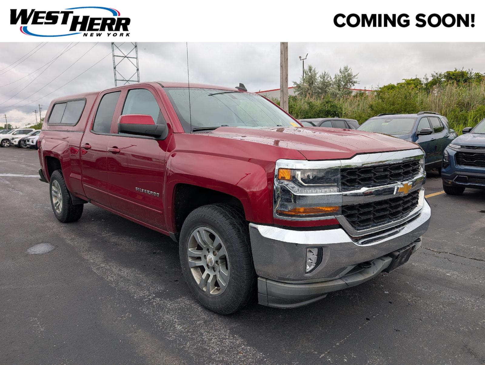 Cajun Red Tintcoat 2018 Chevrolet Silverado 1500 Pickup Truck Four-Wheel Drive 6-Speed Automatic