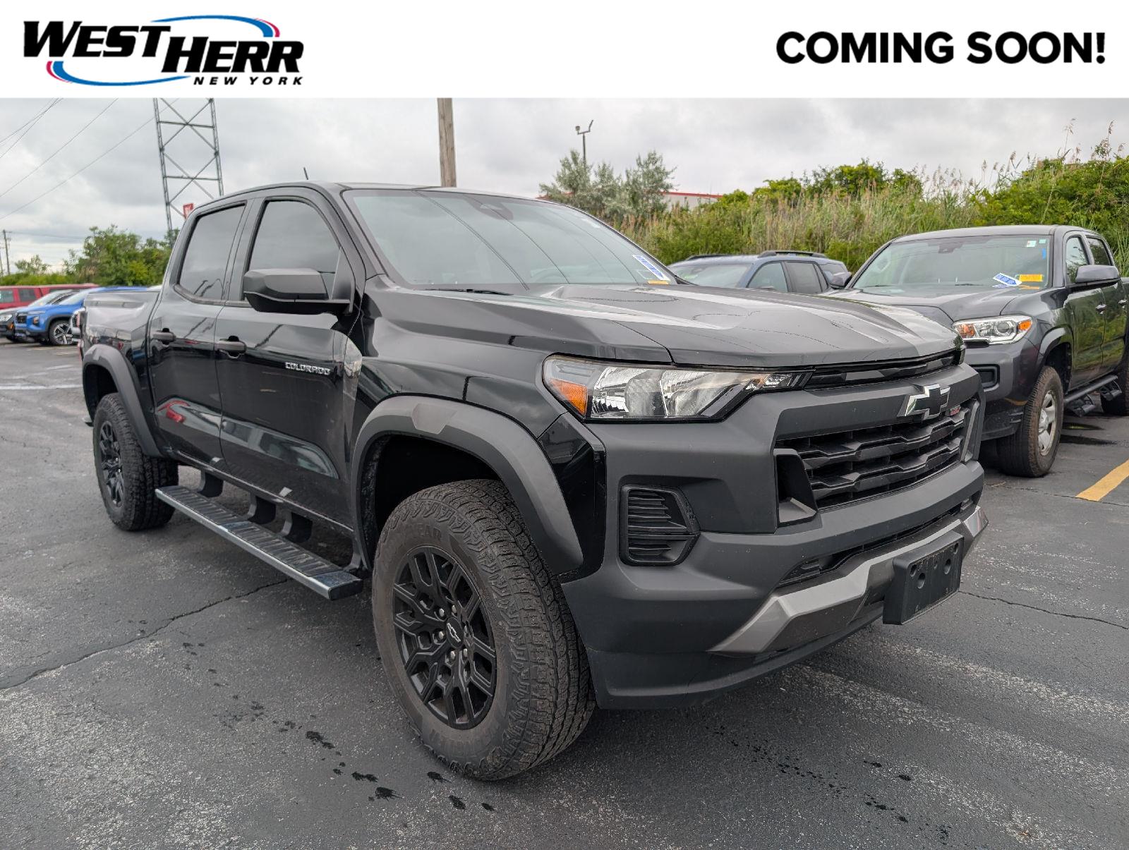 Black 2024 Chevrolet Colorado Pickup Truck Four-Wheel Drive 8-Speed Automatic