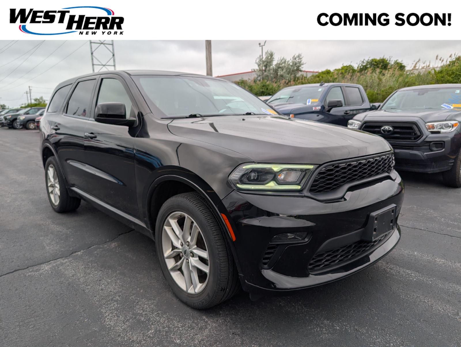 DB Black Clearcoat 2022 Dodge Durango SUV / Crossover All-Wheel Drive 8-Speed Automatic