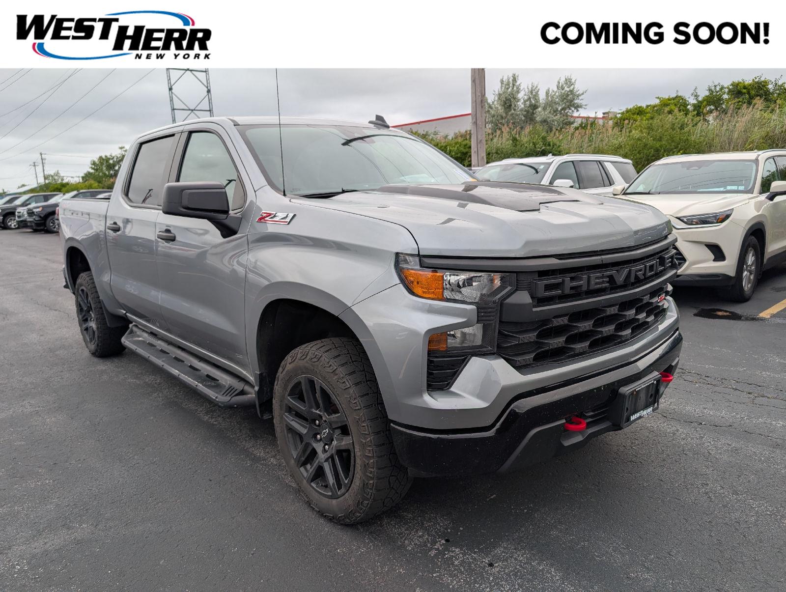 Sterling Gray Metallic 2023 Chevrolet Silverado 1500 Pickup Truck Four-Wheel Drive Automatic