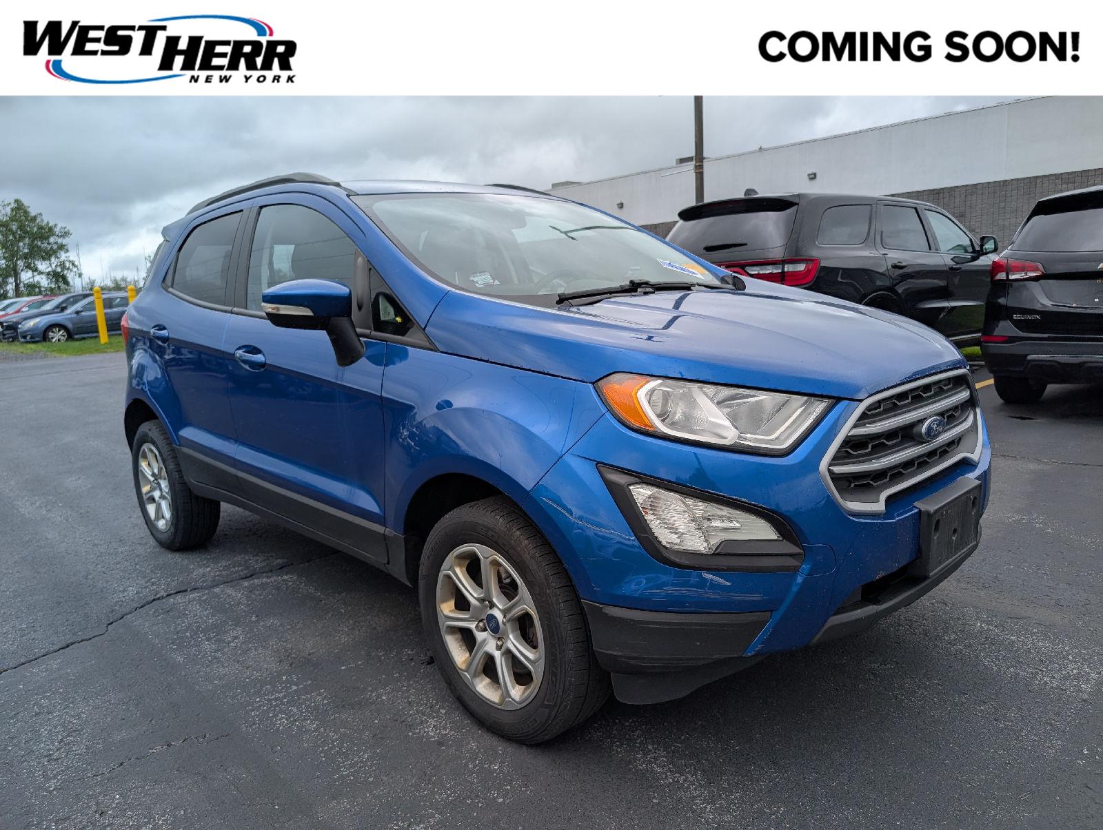 Lightning Blue 2021 Ford EcoSport SUV / Crossover All-Wheel Drive 6-Speed Automatic